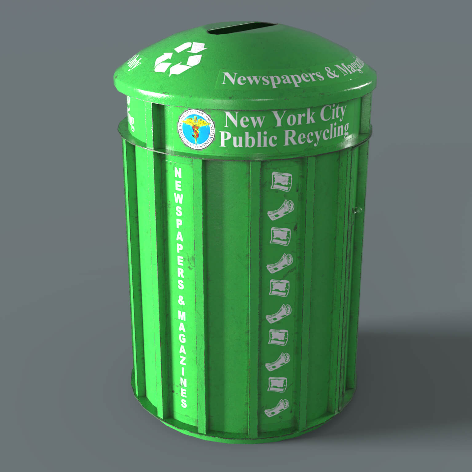 Trash Bin 2 in 1 Daz Content