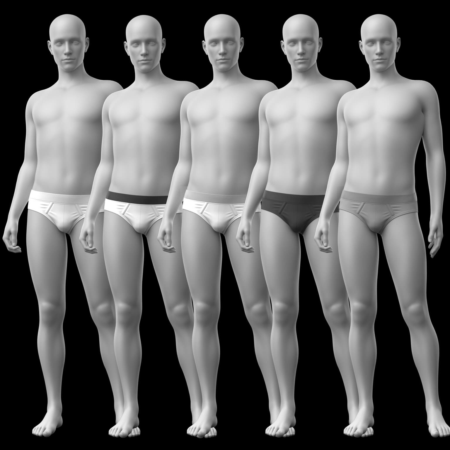 Underpants 01v G8 Male Daz Content