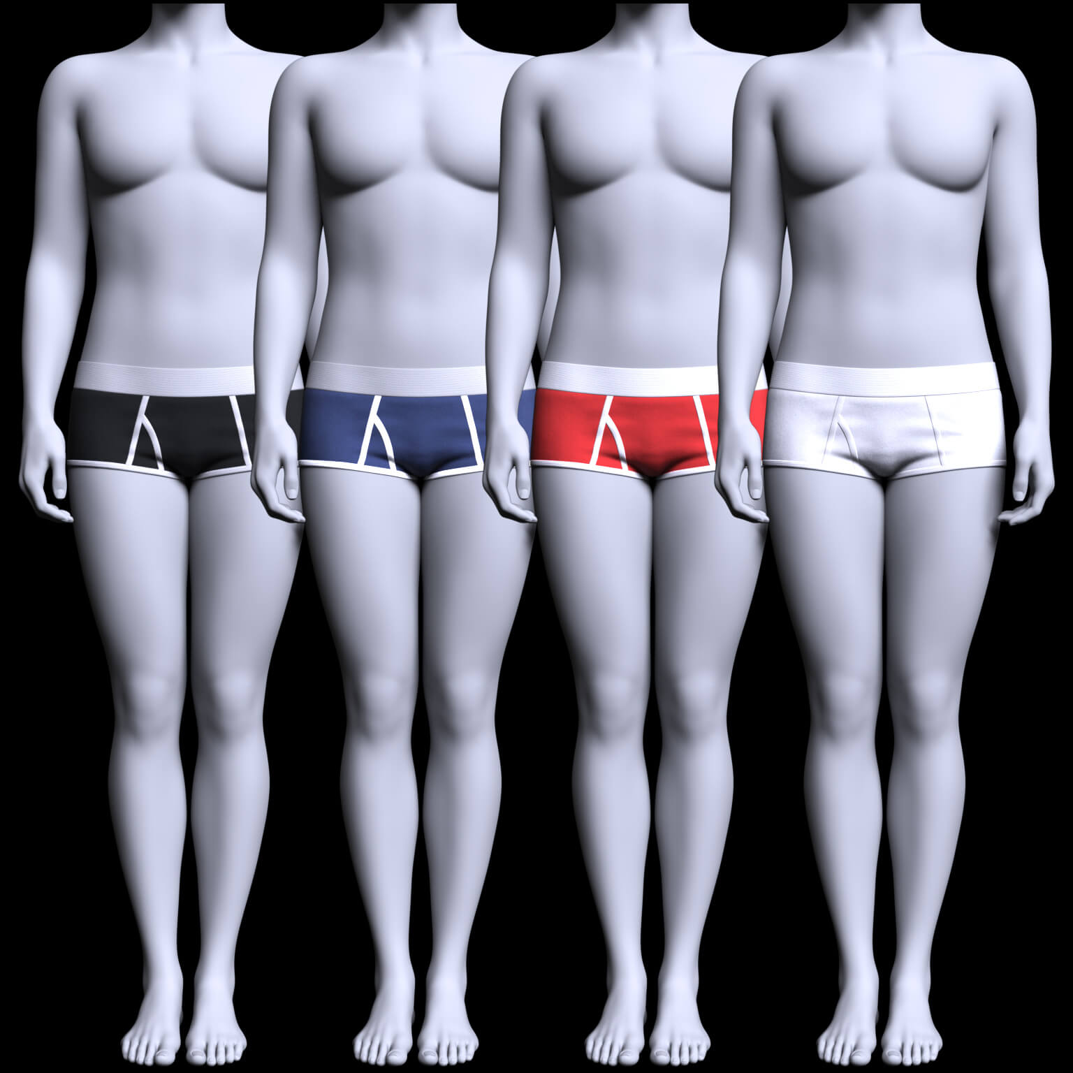 Underpants 04v 4 in 1 G8M Daz Content