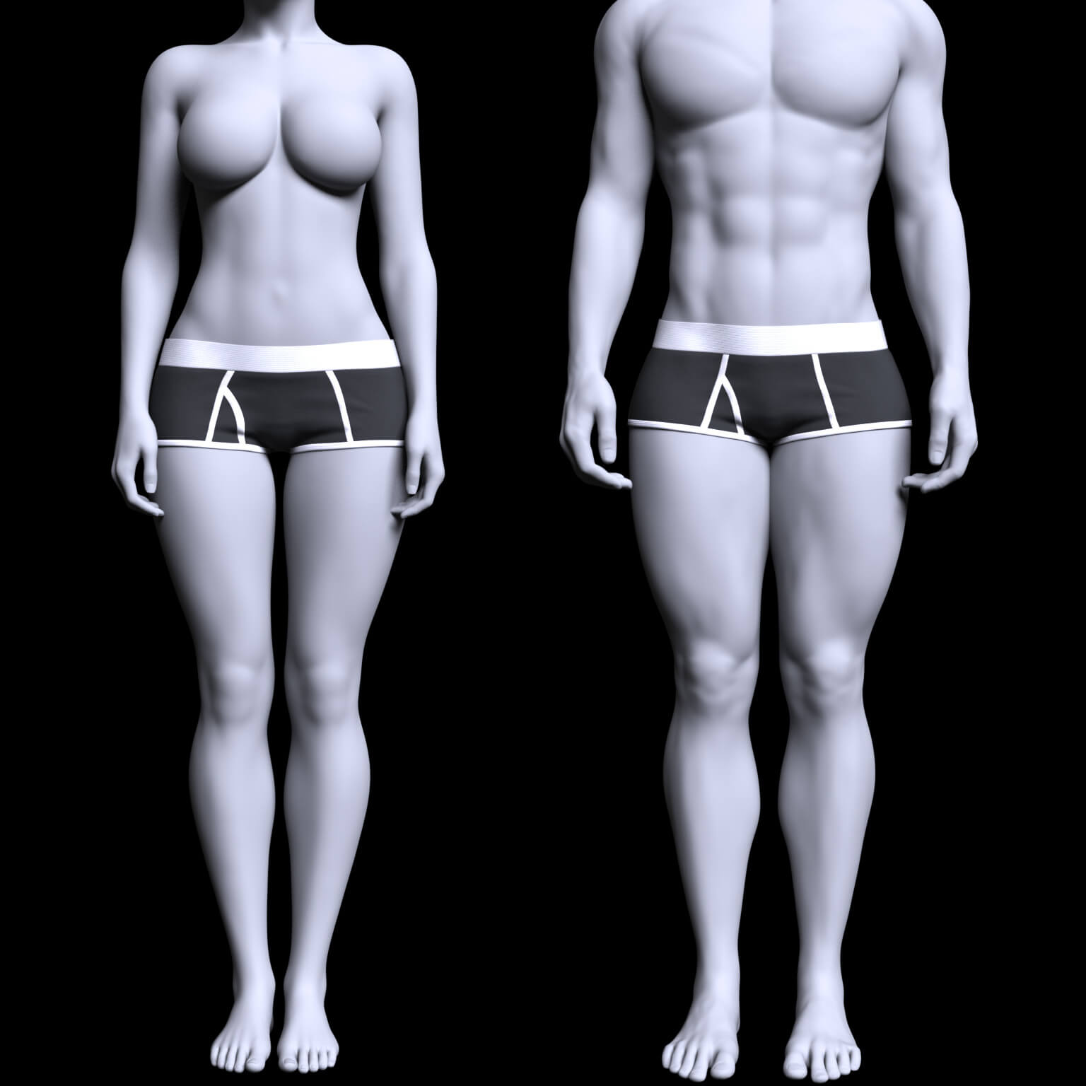 Underpants 04v 4 in 1 G9 Daz Content