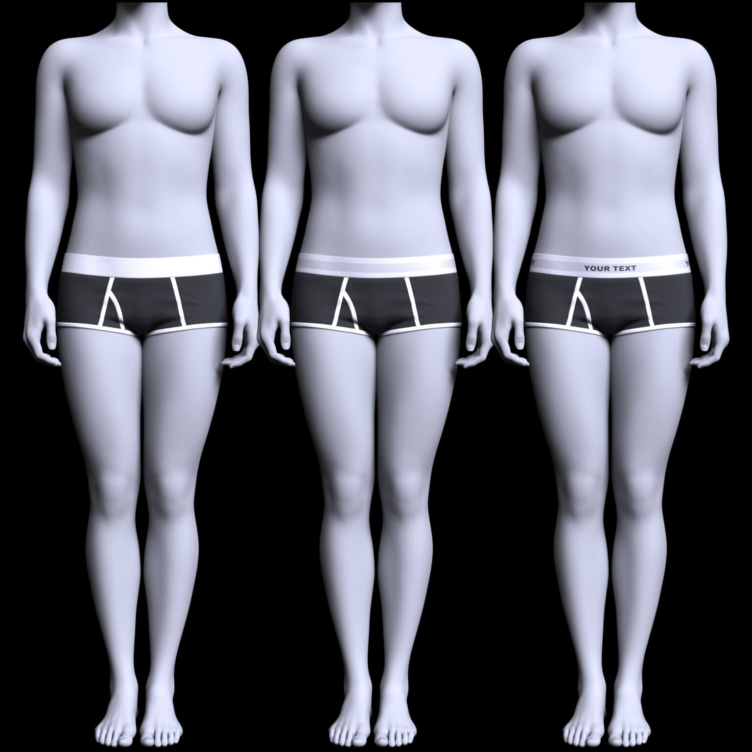 Underpants 04v 4 in 1 G9 Daz Content