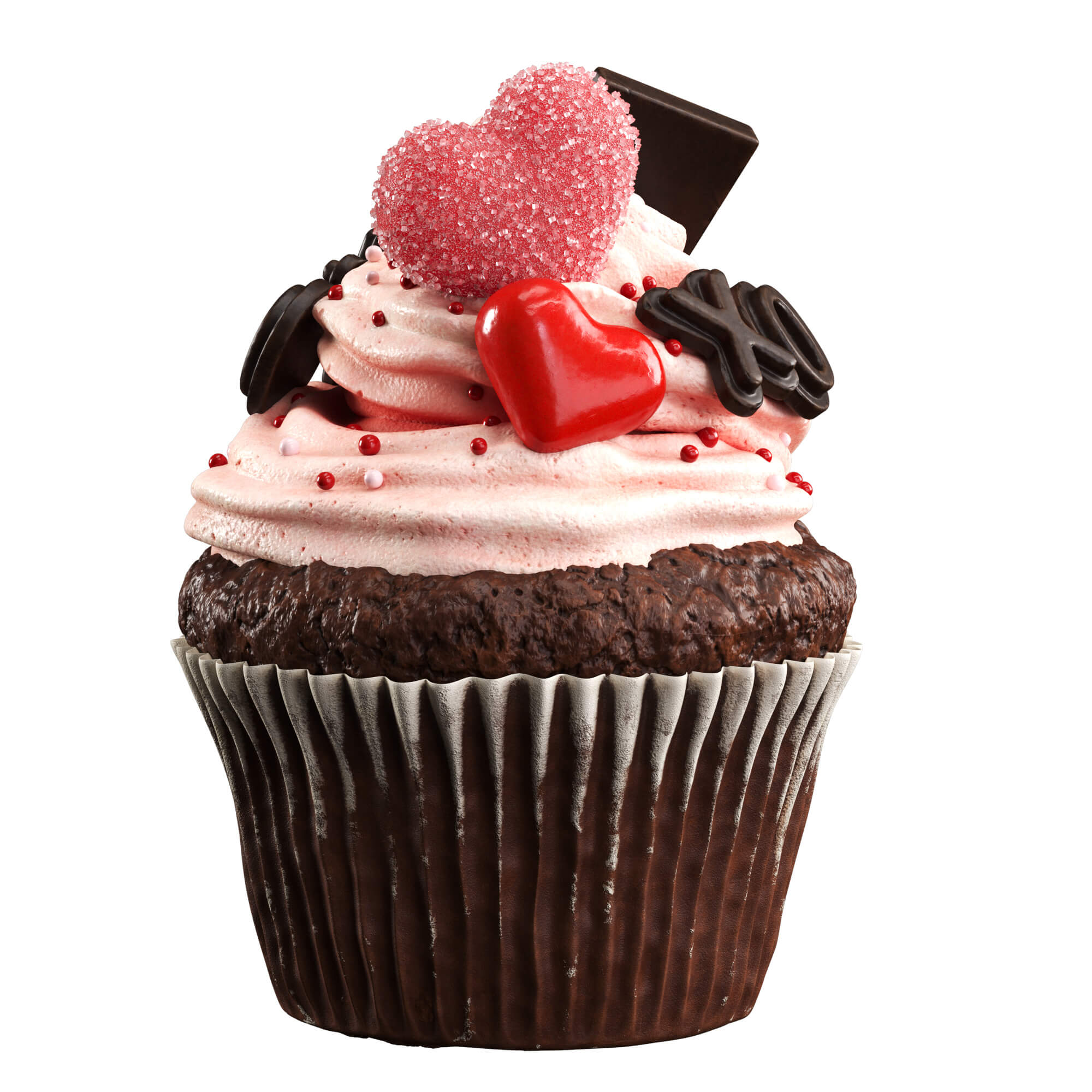 Valentines Cupcake Props DAZ Daz Content