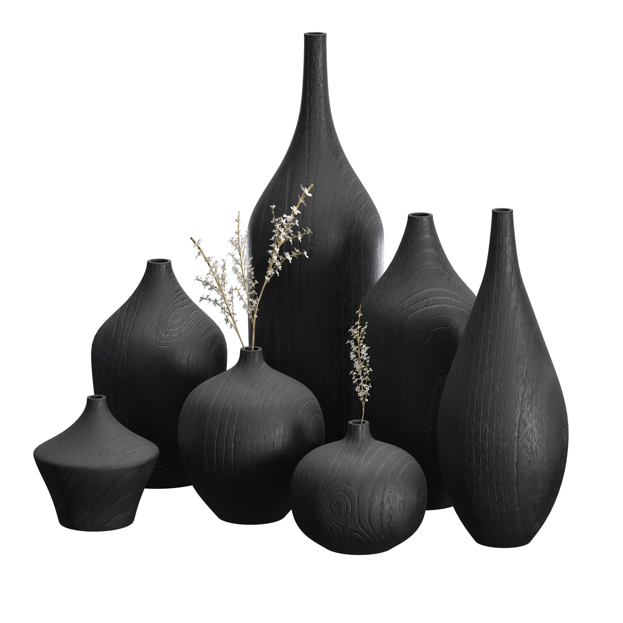 Vase Set Props 7 in 1 DAZ Daz Content
