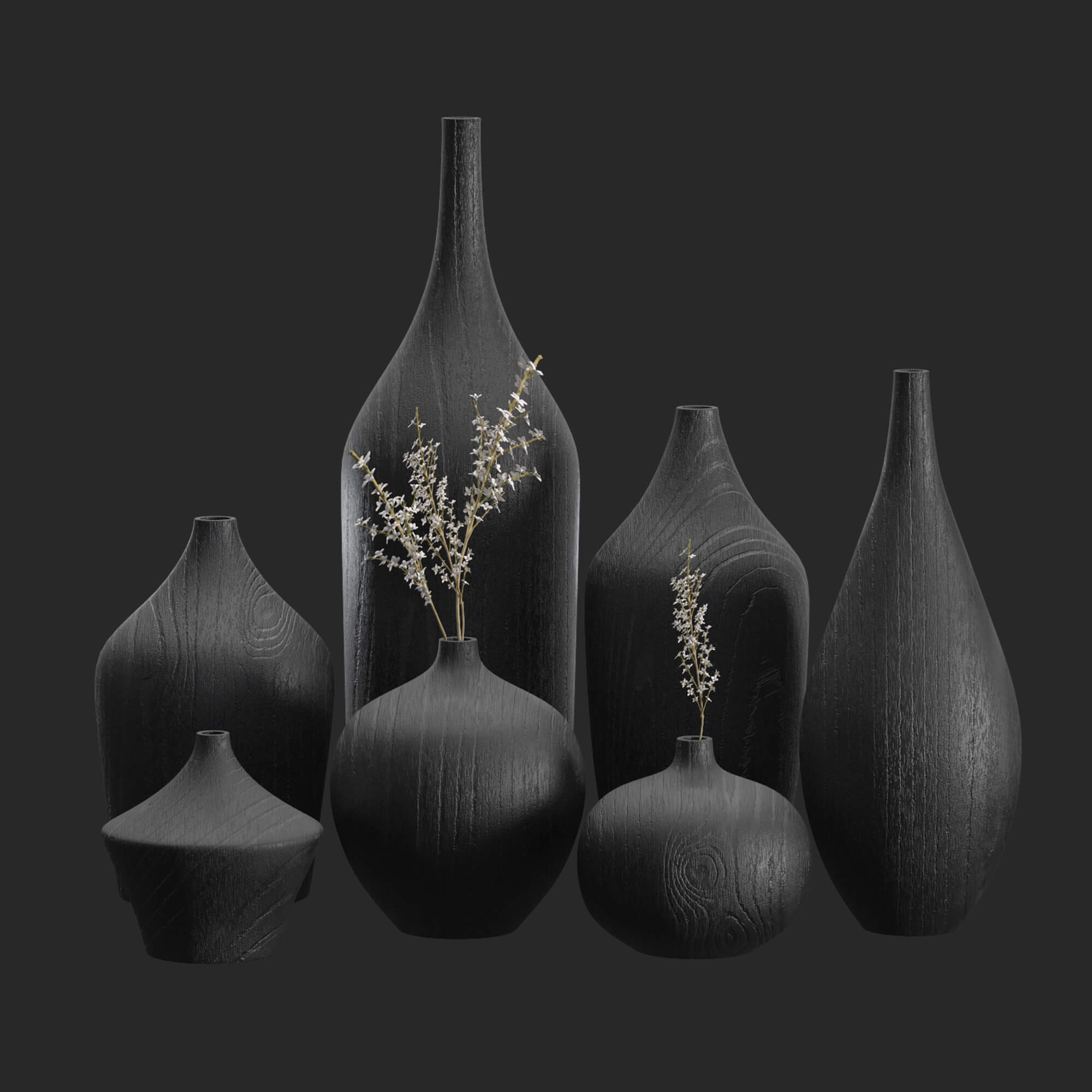 Vase Set Props 7 in 1 DAZ Daz Content