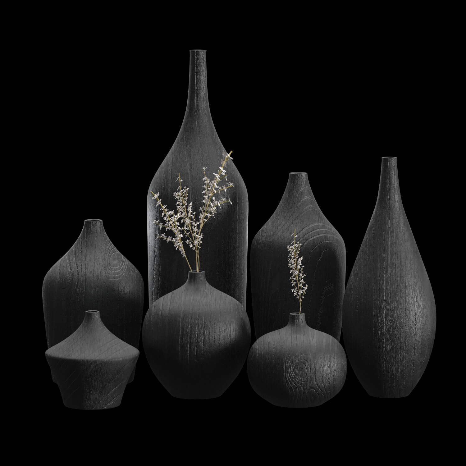 Vase Set Props 7 in 1 DAZ Daz Content