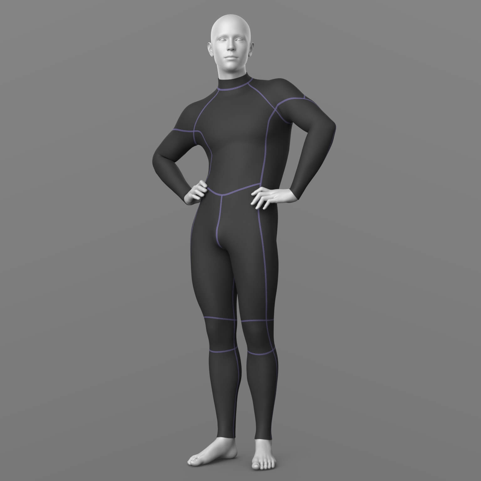 Wetsuit for G9 Daz Content