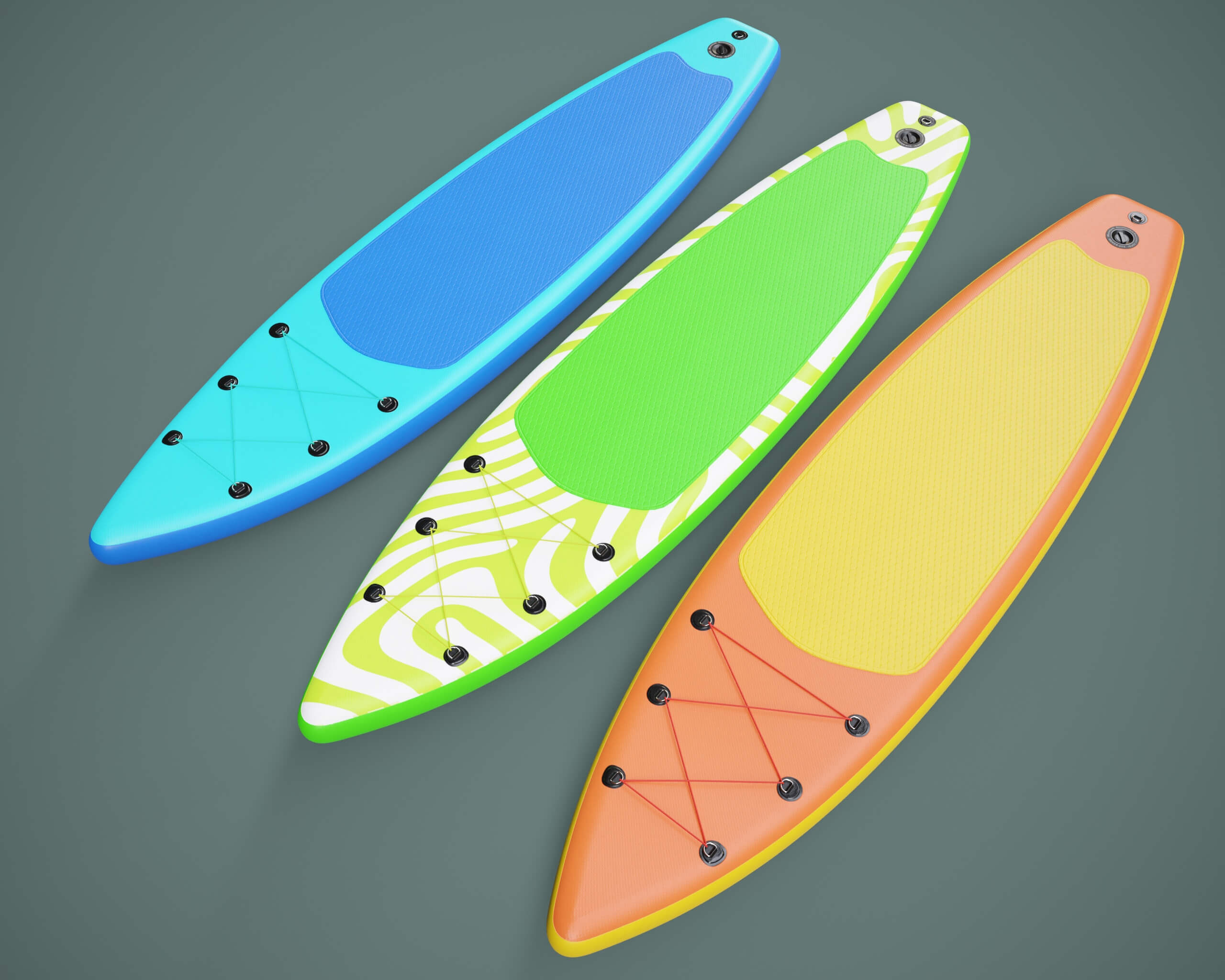 Wetsuit SUP Board and Poses G9 Daz Content