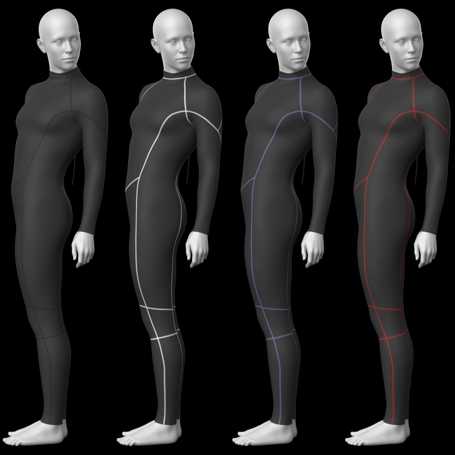 Wetsuit and Surfboard G9 Daz Content