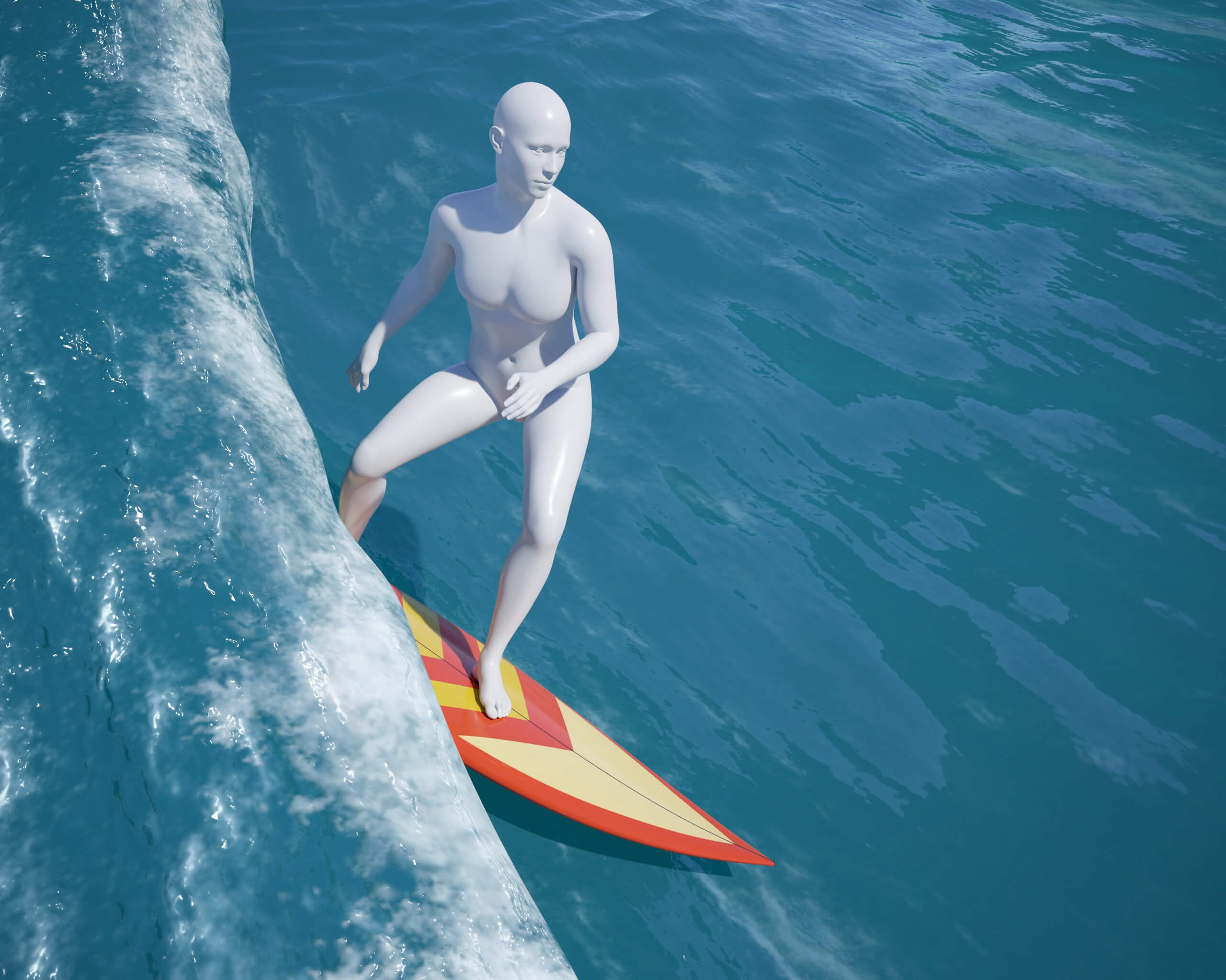 Wetsuit and Surfboard G9 Daz Content