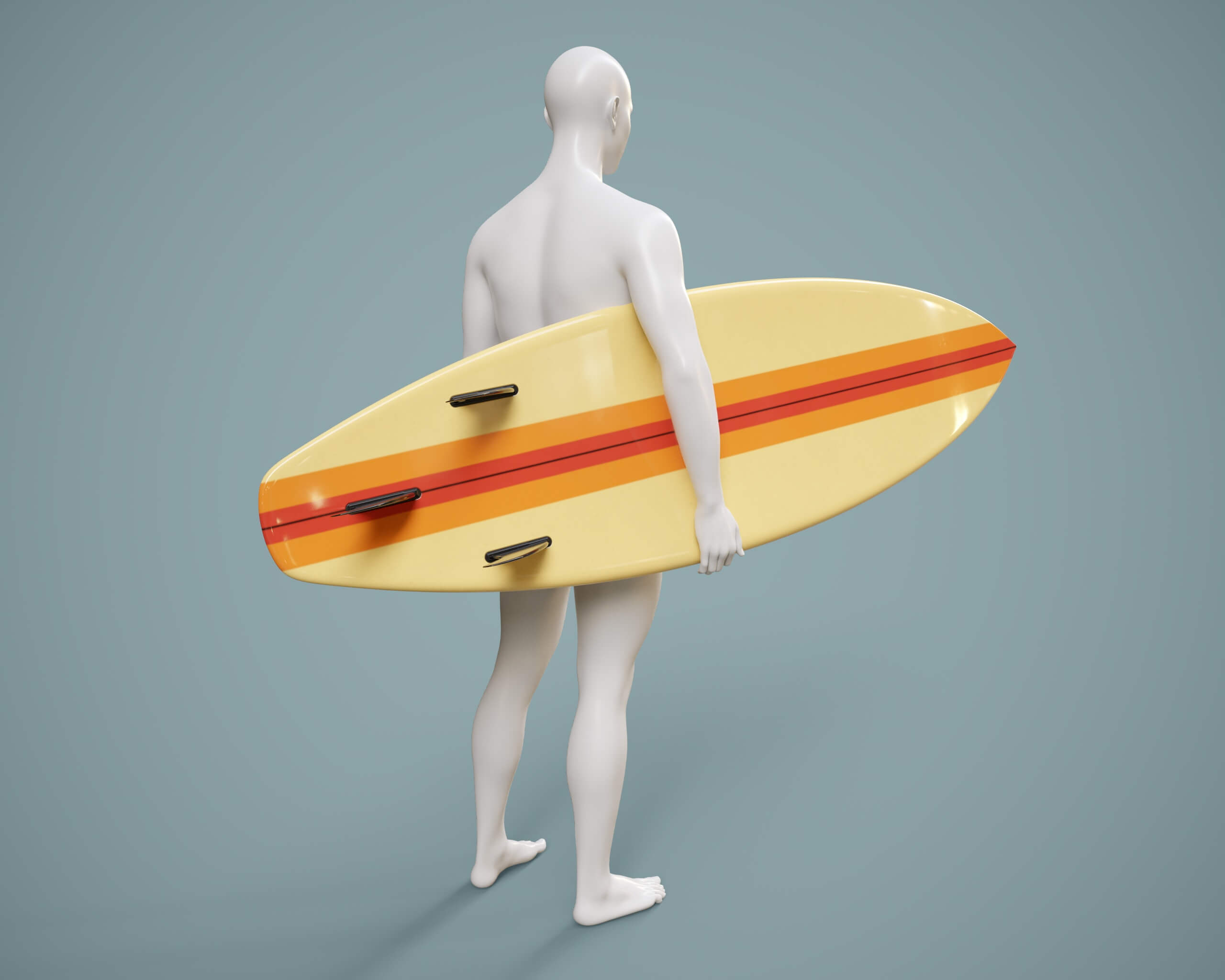 Wetsuit and Surfboard G9 Daz Content