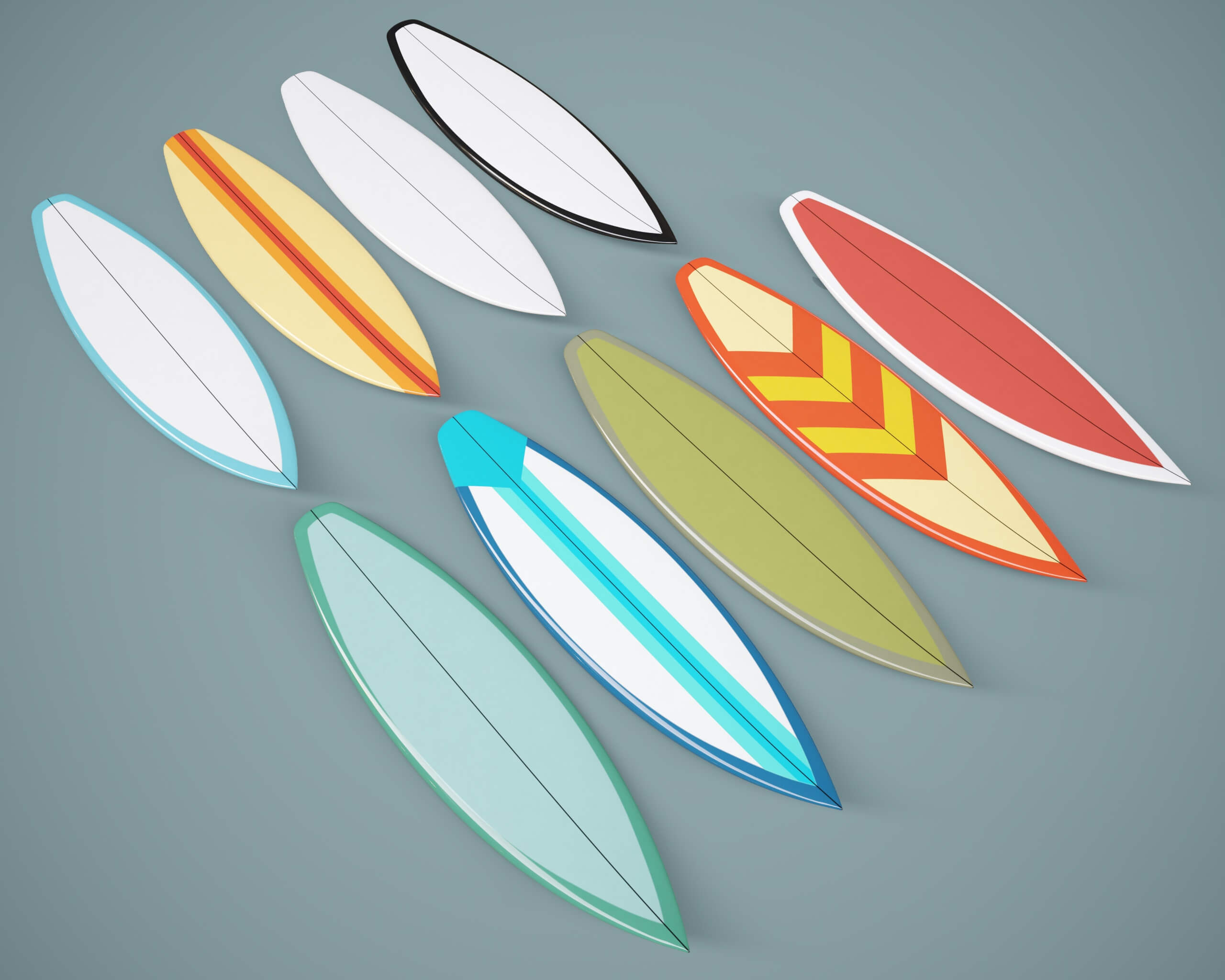 Wetsuit and Surfboard G9 Daz Content