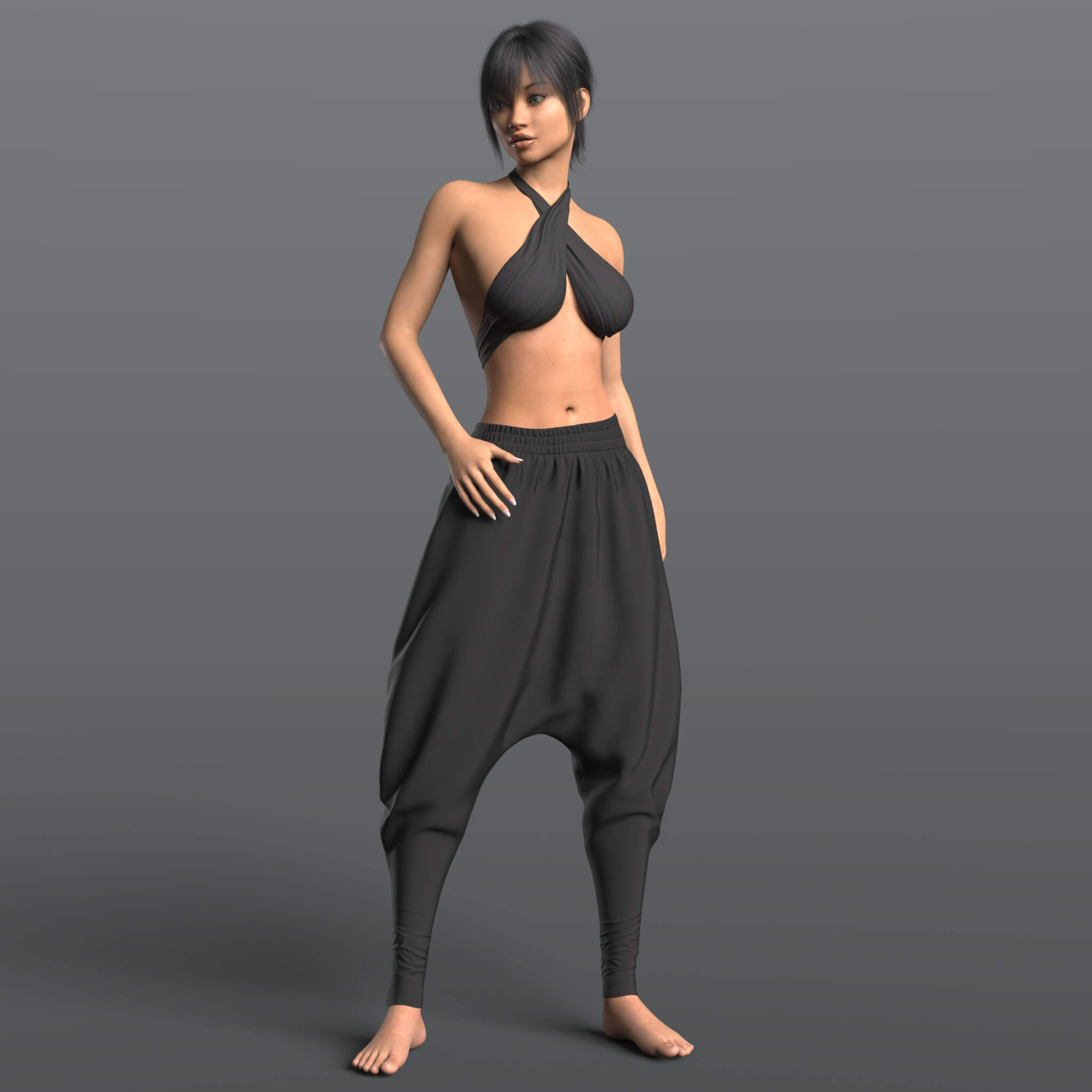 Wide Pants G8F Daz Content