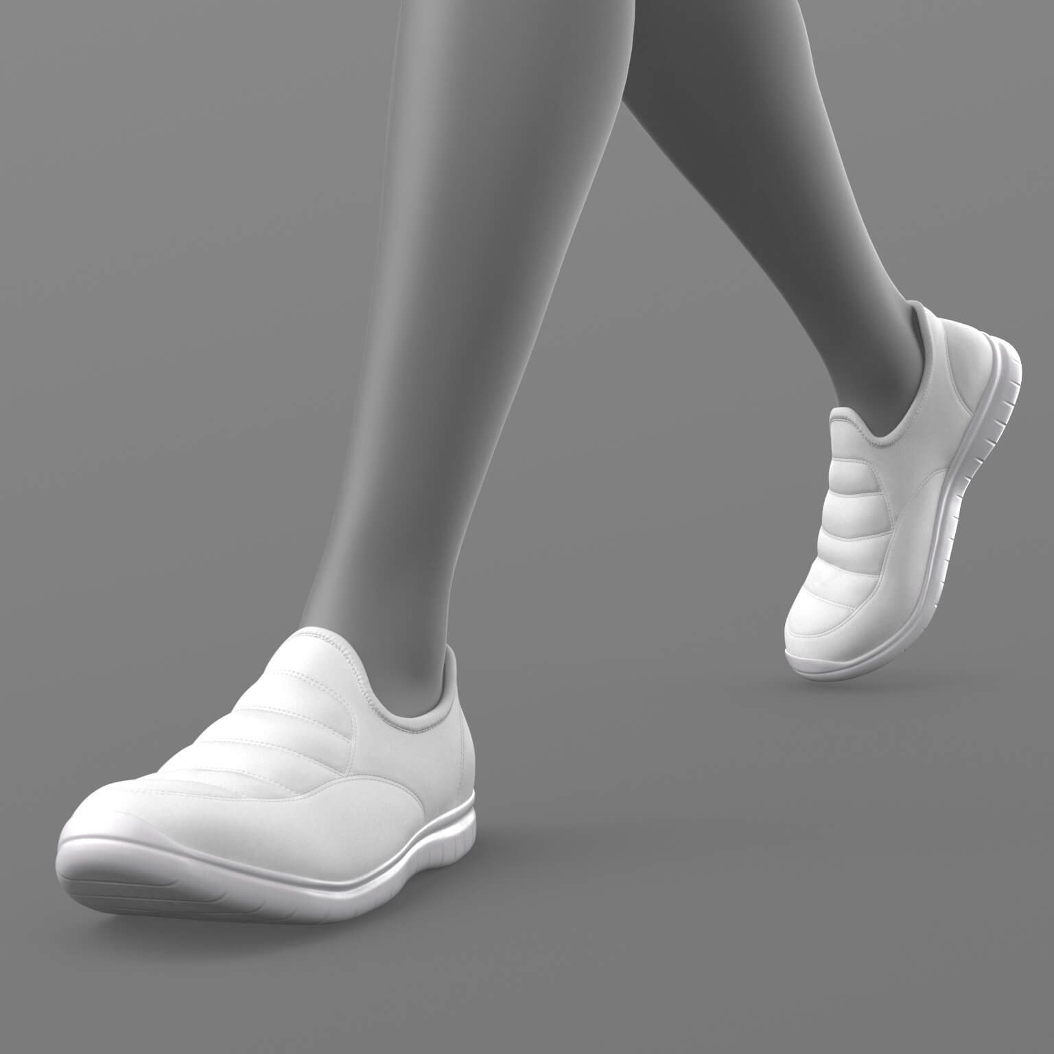 Wide Trousers Bodysuit Sneakers 2v G8 Female Daz Content