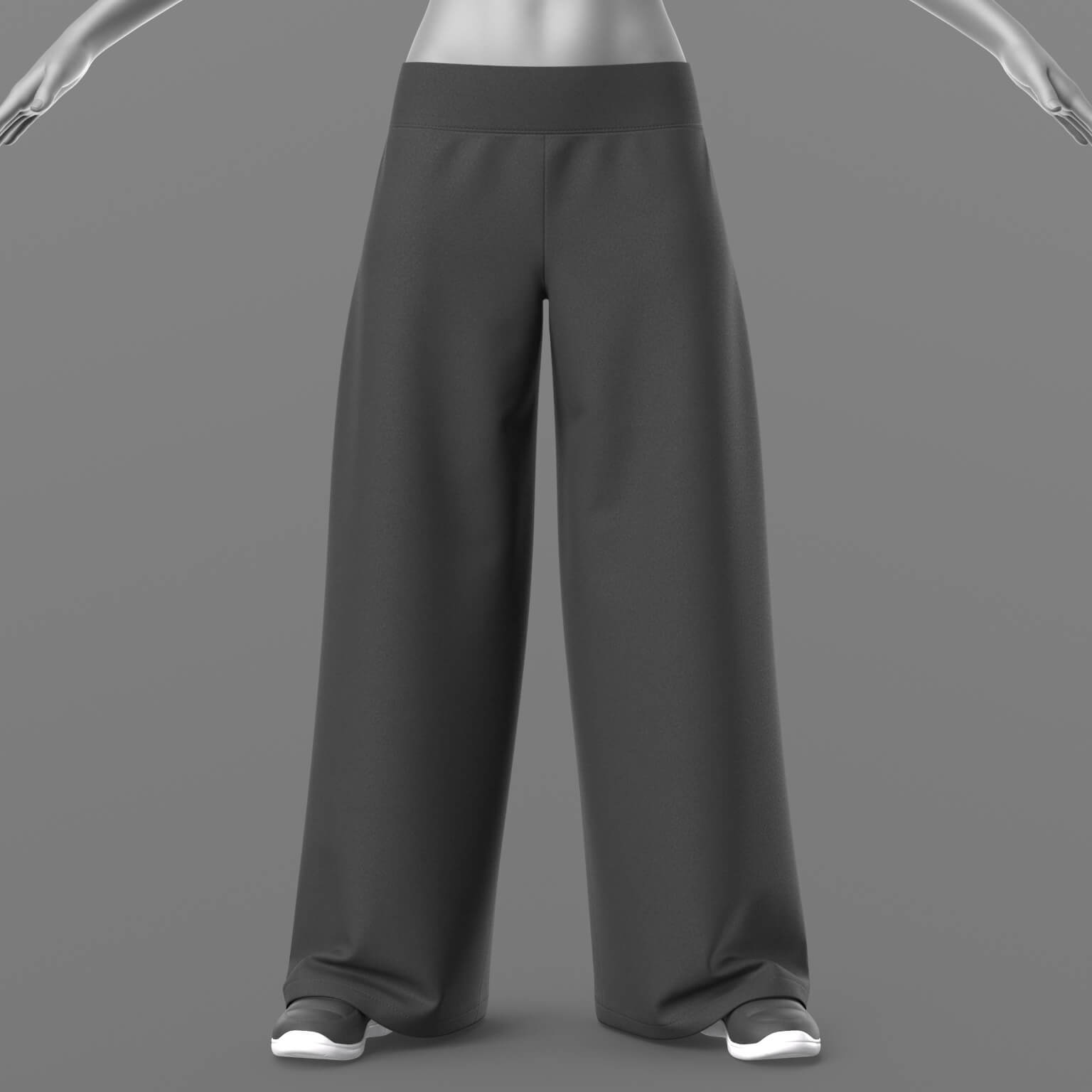 Wide Trousers Sneakers 2V Sweatshirt Short G8F Daz Content