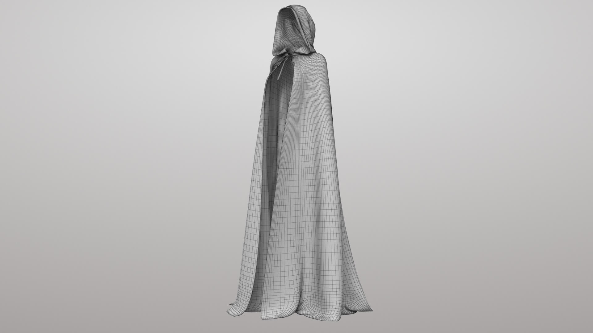 Womens Raincoat 3D Model