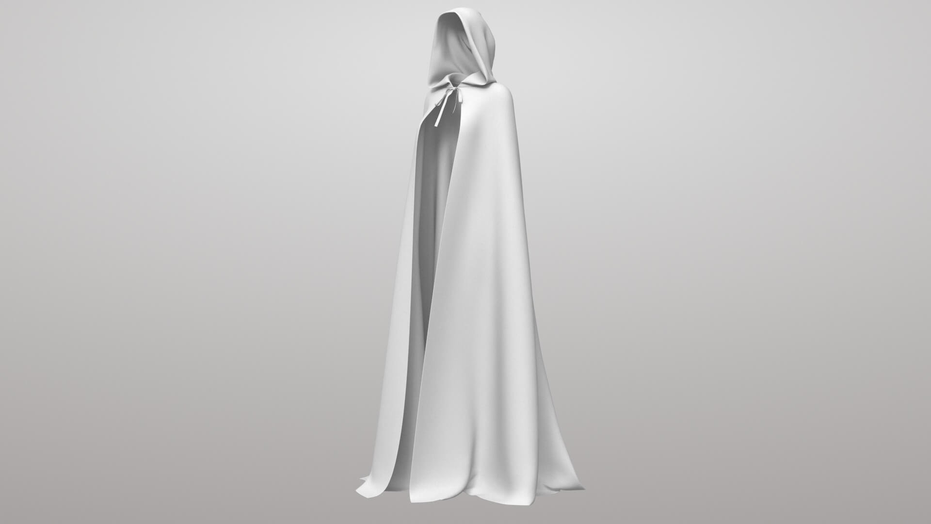 Womens Raincoat 3D Model