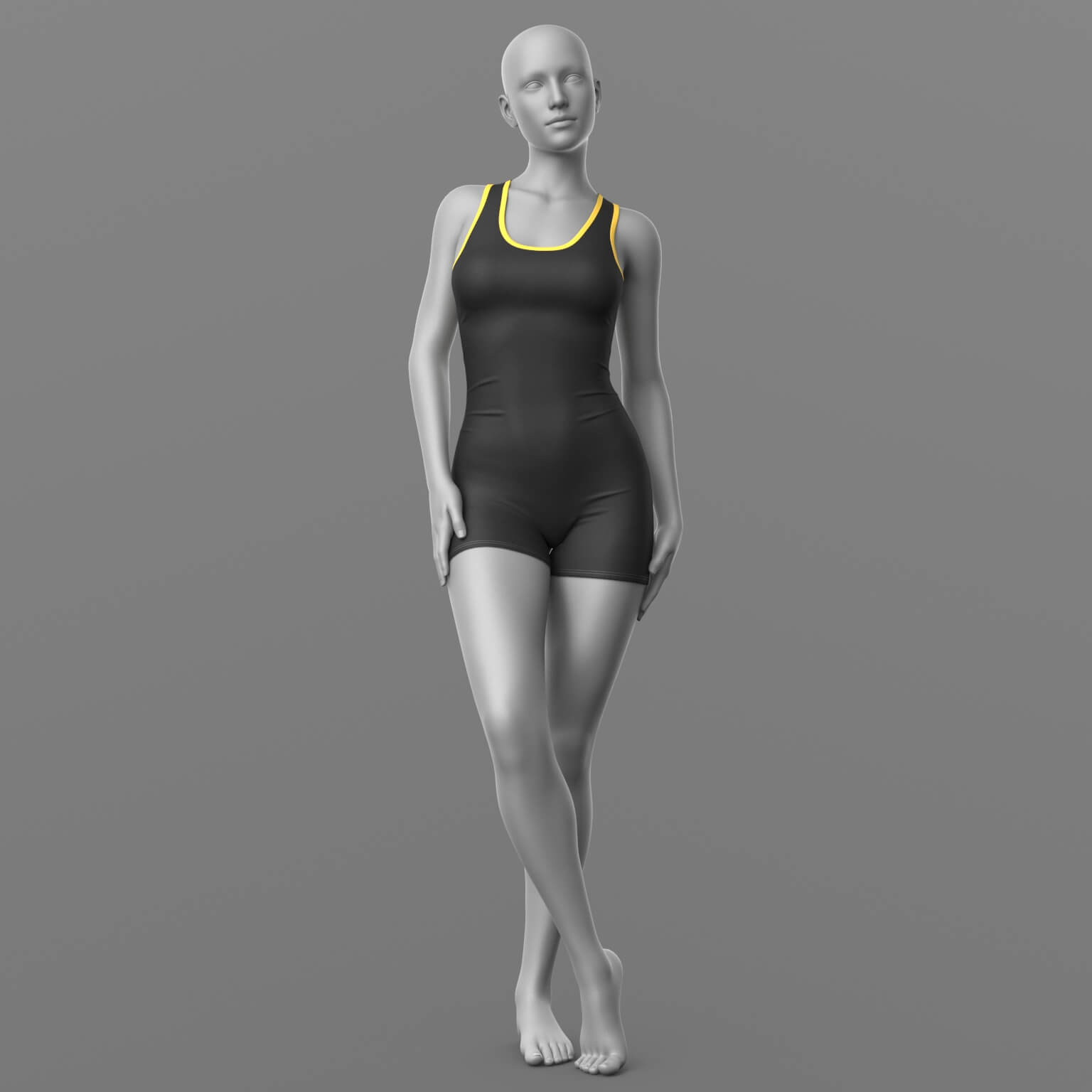 Wrestling Overalls G8 Female Daz Content