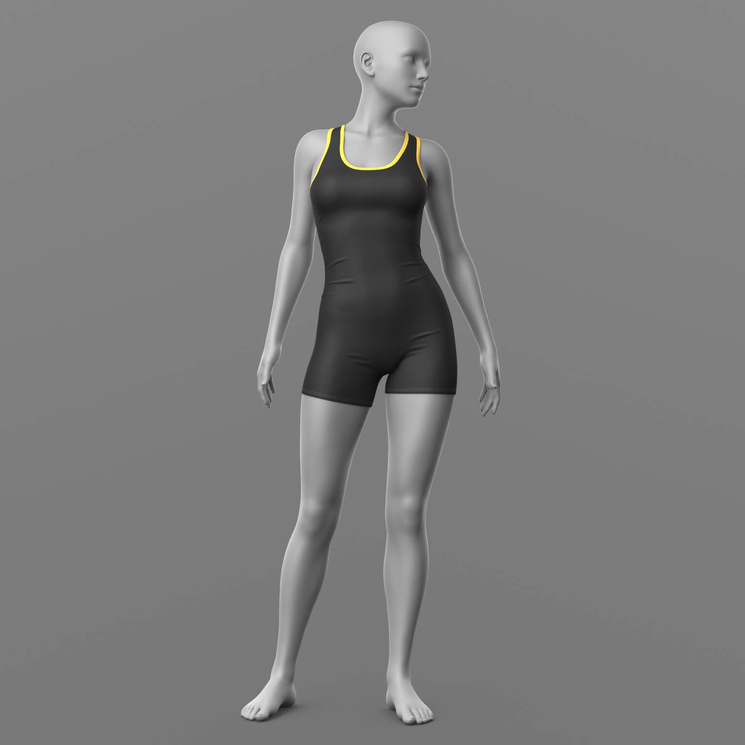 Wrestling Overalls G8 Female Daz Content