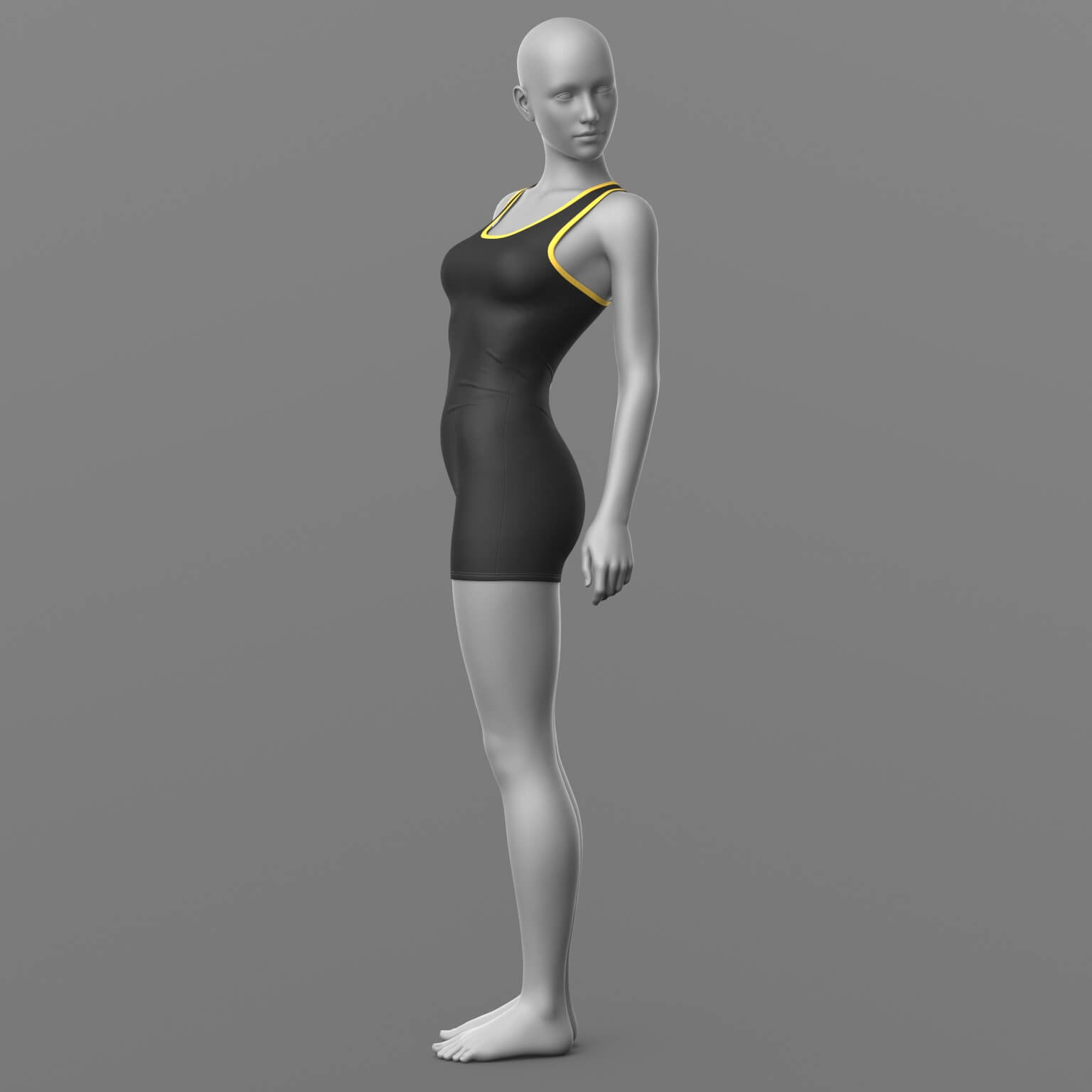 Wrestling Overalls G8 Female Daz Content