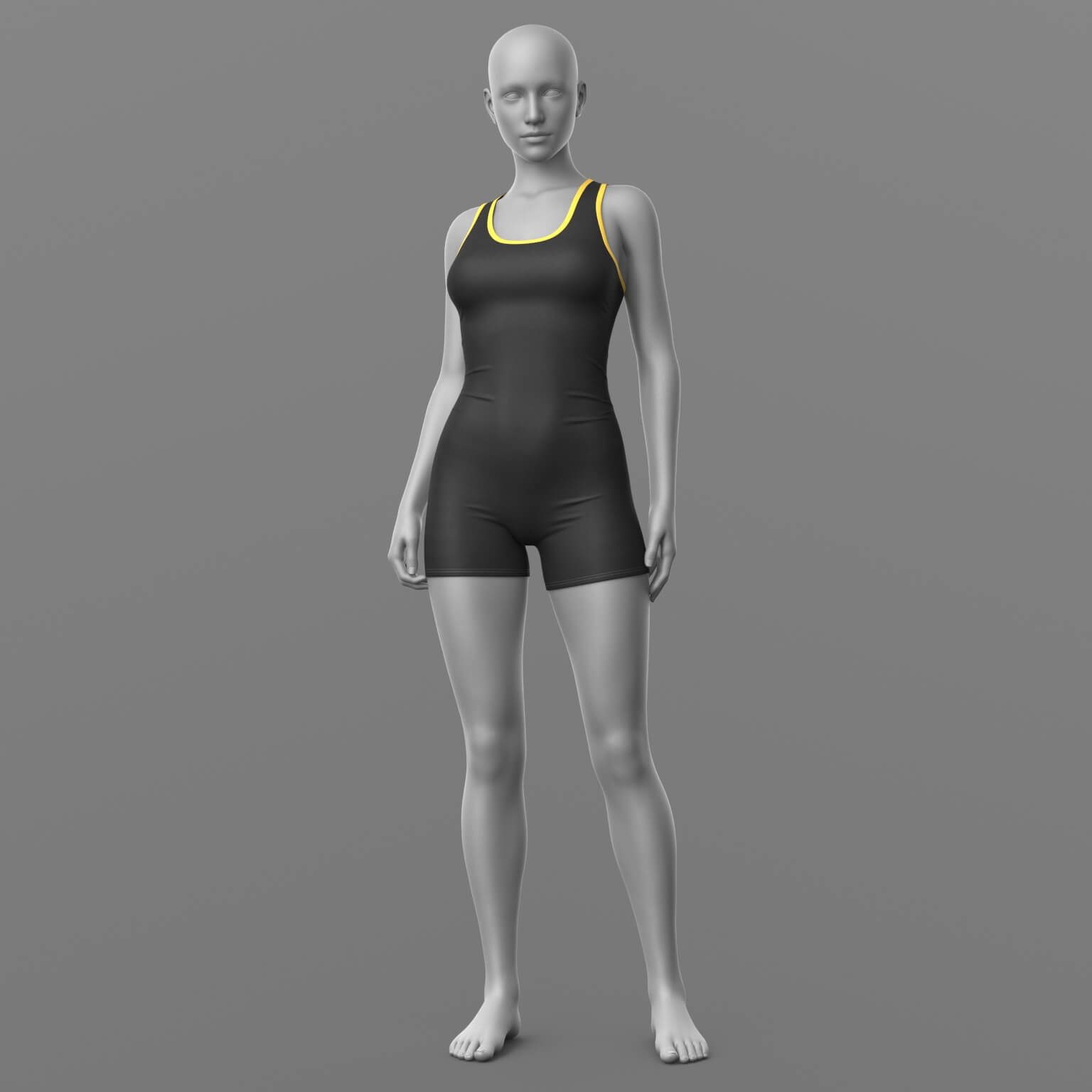 Wrestling Overalls G8 Female Daz Content