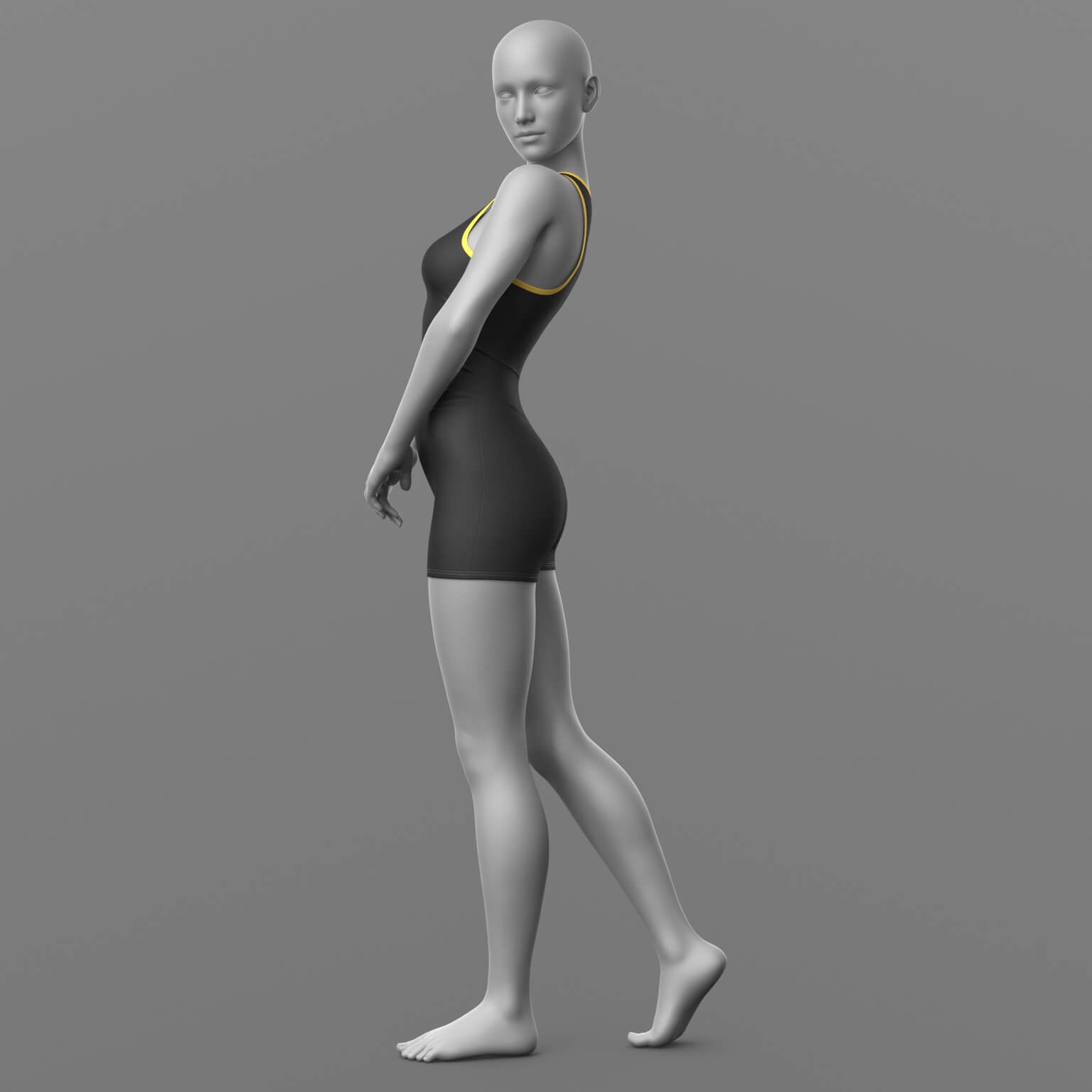 Wrestling Overalls G8 Female Daz Content