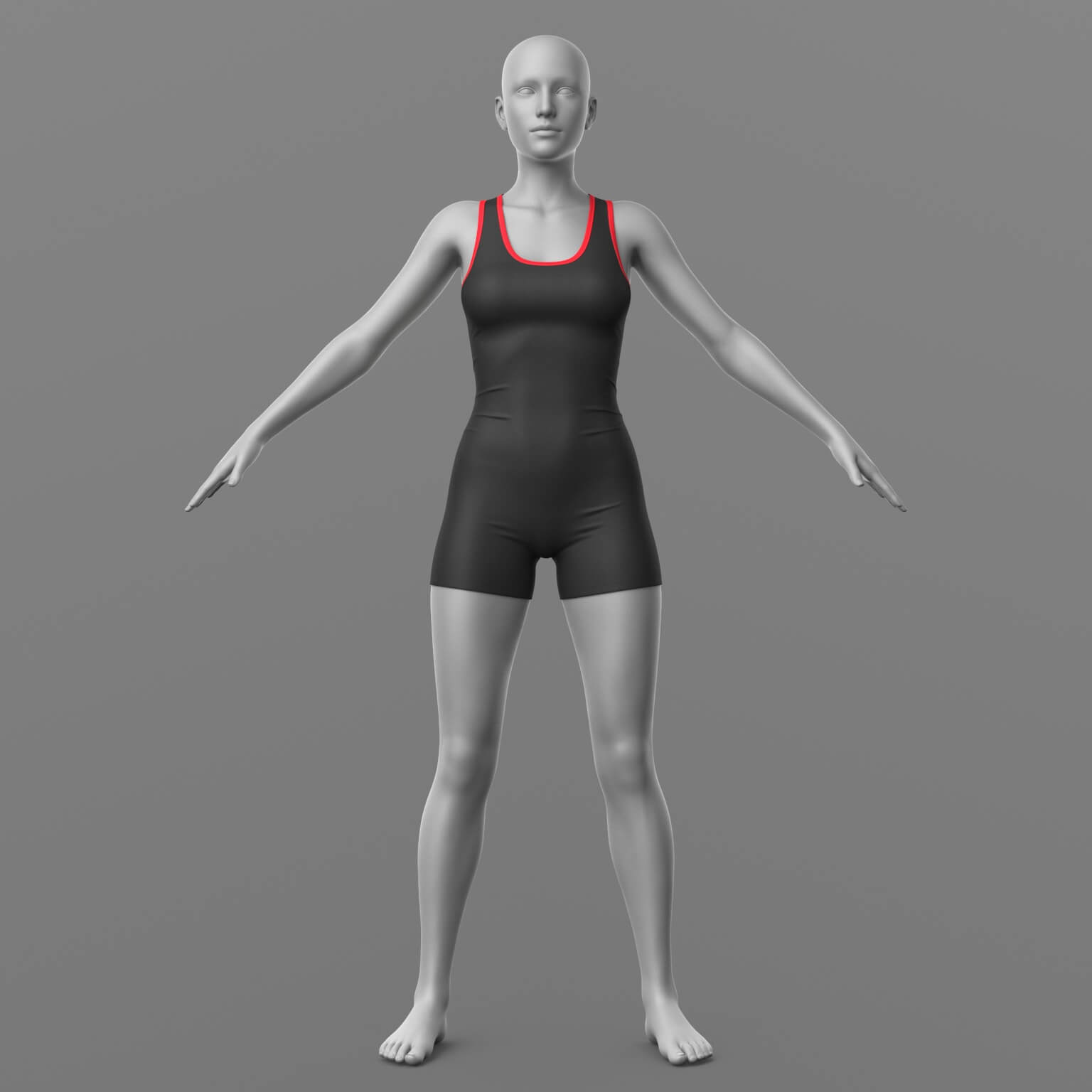 Wrestling Overalls G8 Female Daz Content