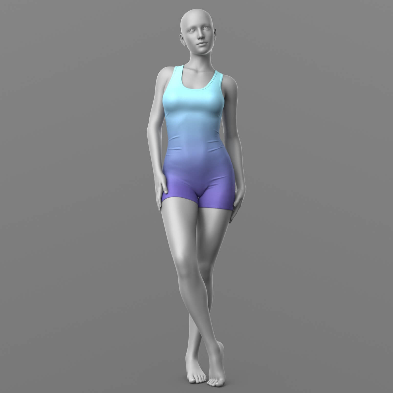 Texture Set 1v Wrestling Overalls G8 Female Daz Content