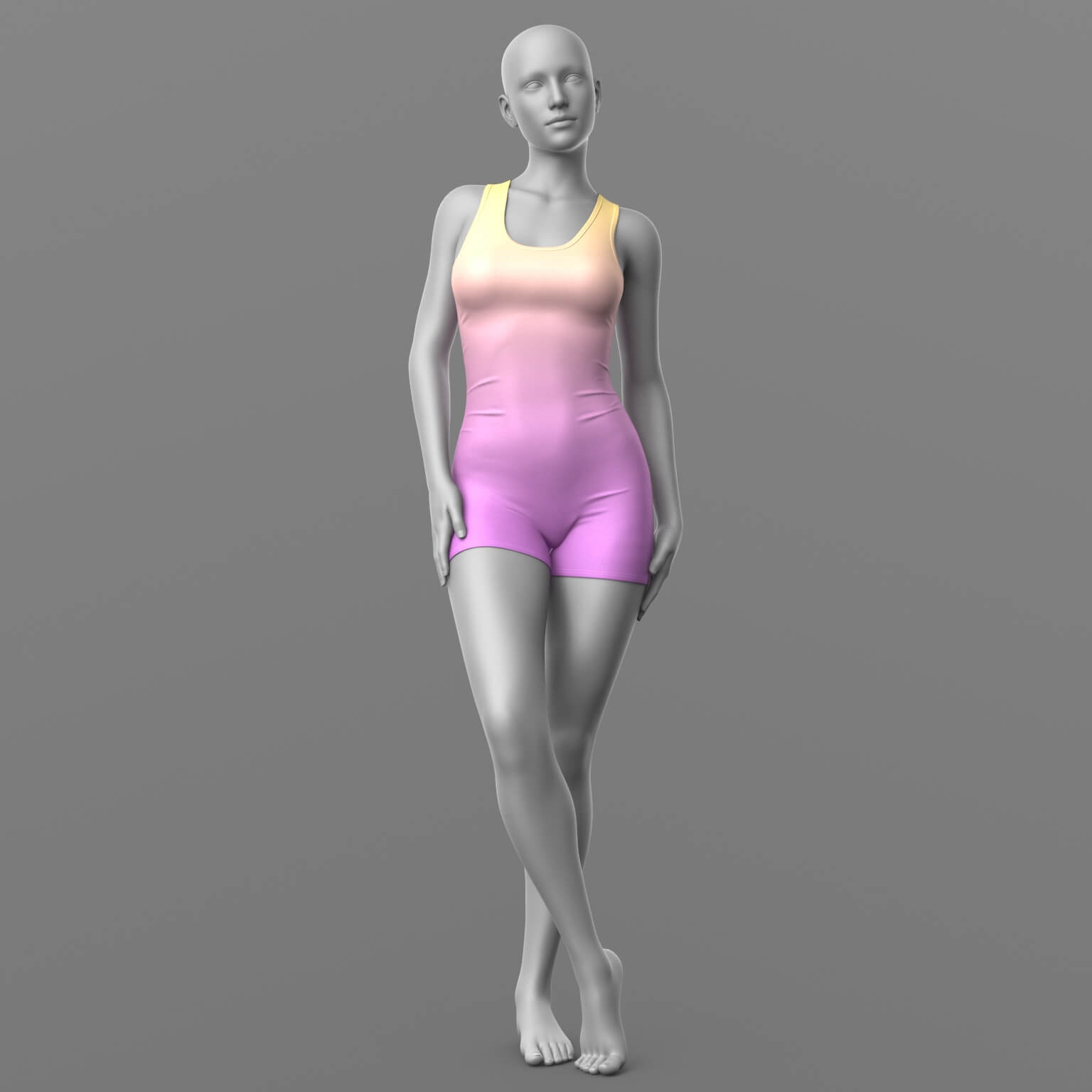 Texture Set 1v Wrestling Overalls G8 Female Daz Content
