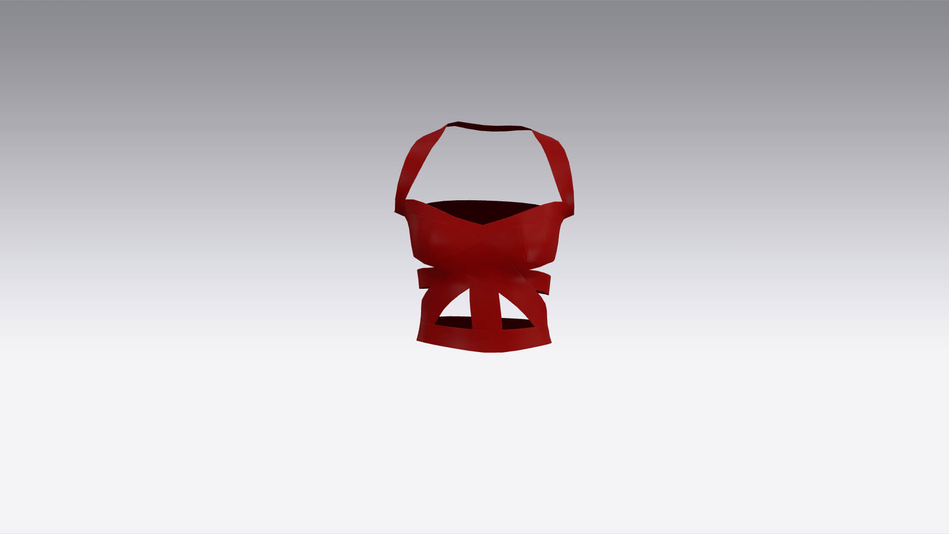 Burgundy Color Blouse Ferris Wheel Model Modern Look 3D Model
