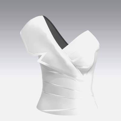 Jacket Collar Blouse Modern Look