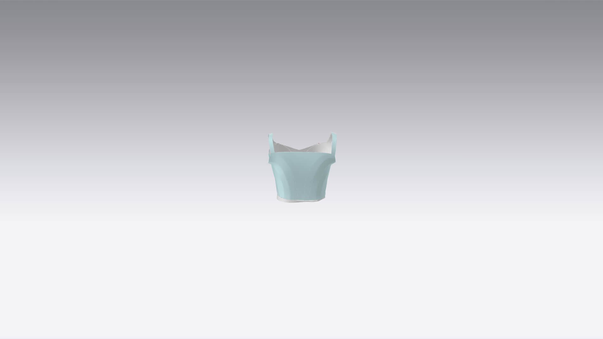Layering Blouse Modern Look 3D Model