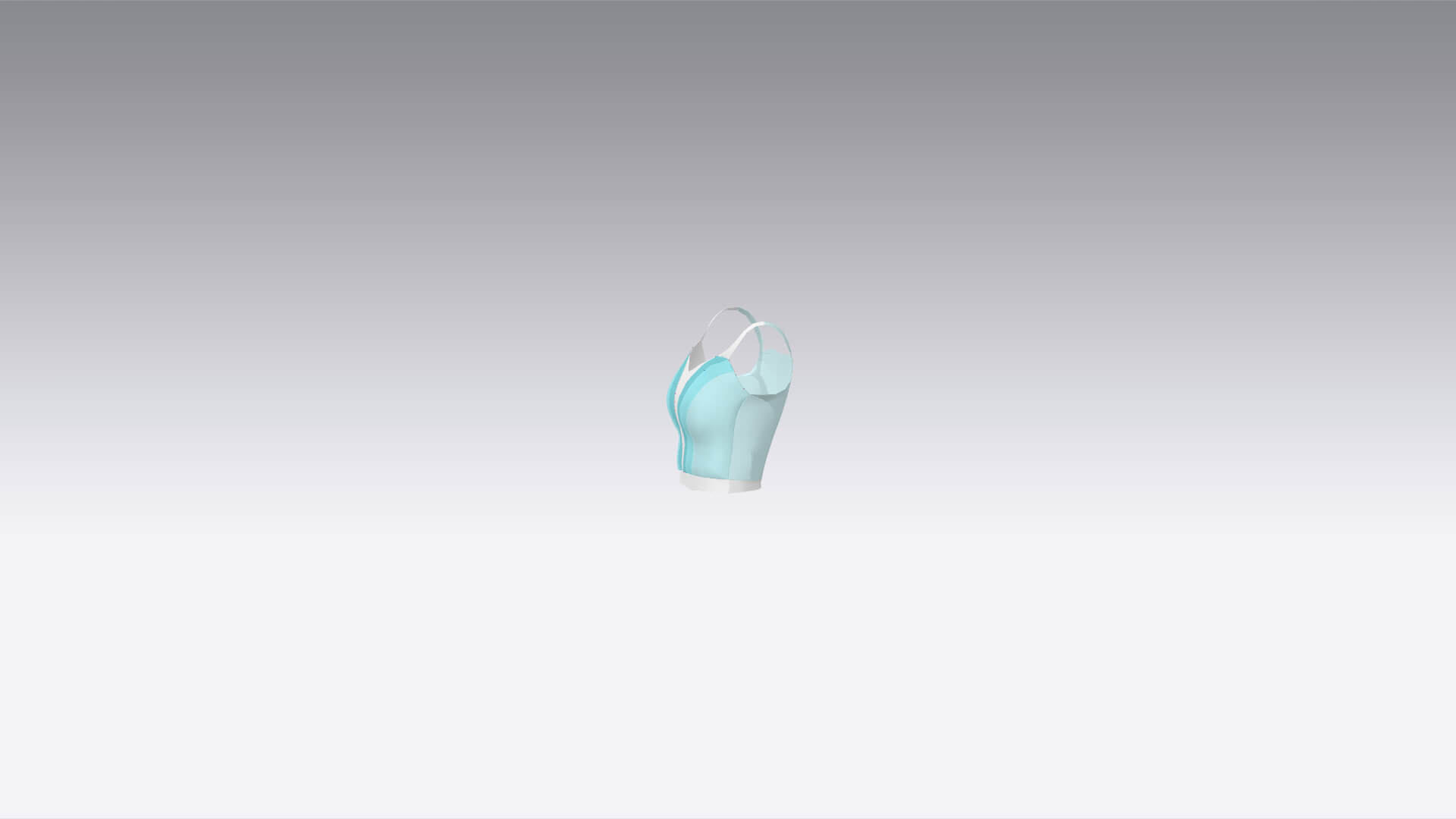 Layering Blouse Modern Look 3D Model