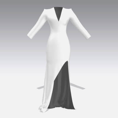 Space Dress Modern Look