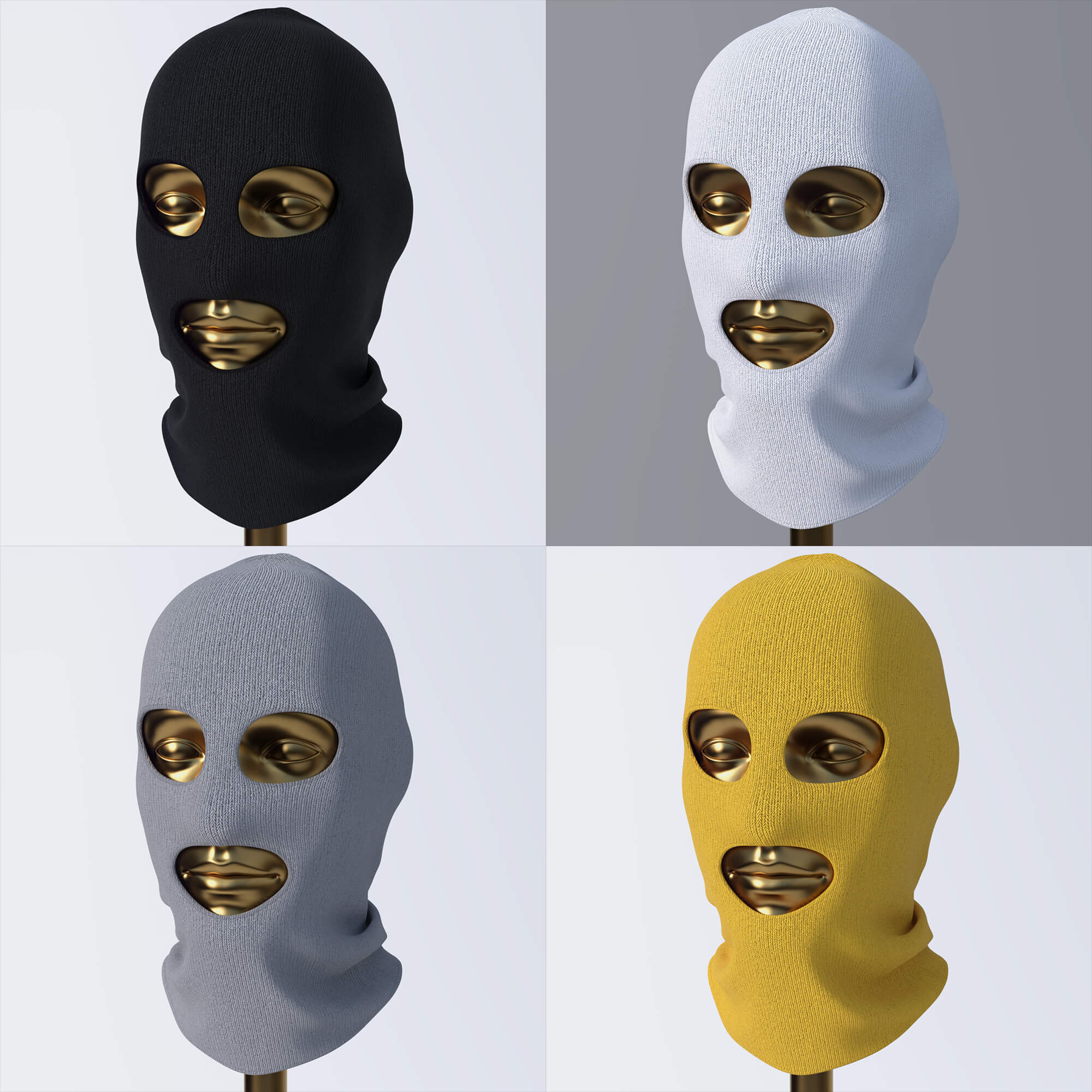 EliteDZ_Balaclava 3 G8M Robber-Style Daz Content