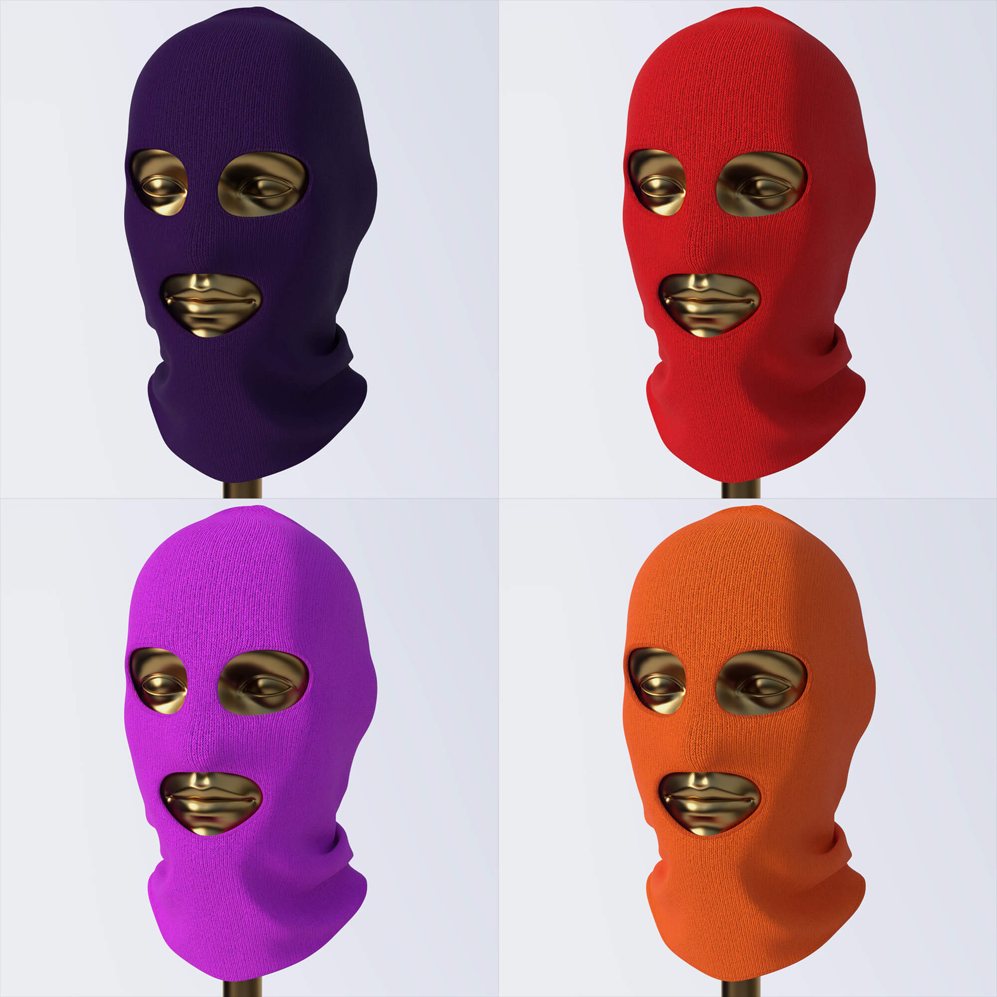 EliteDZ_Balaclava 3 G8M Robber-Style Daz Content