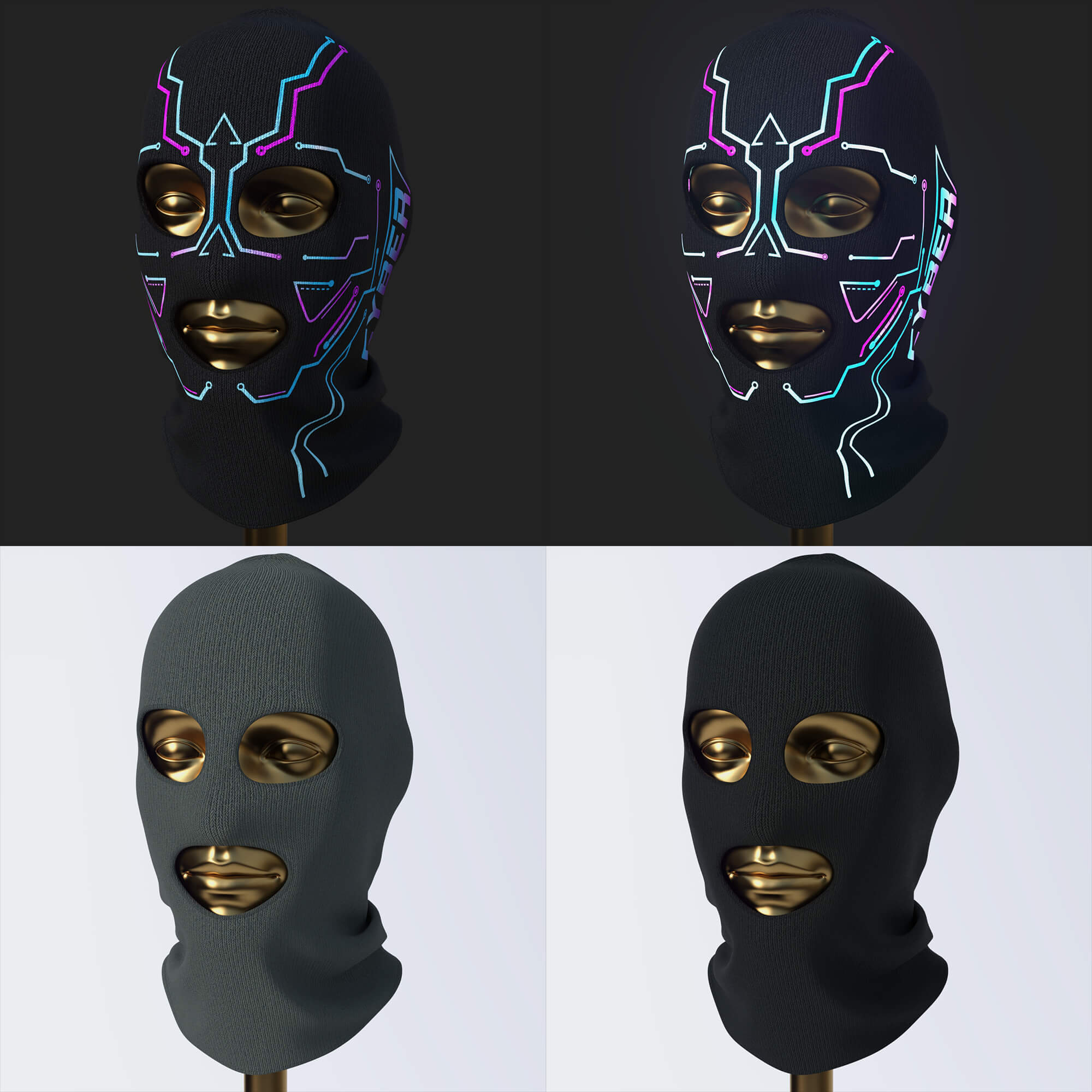 EliteDZ_Balaclava 3 G8M Robber-Style Daz Content