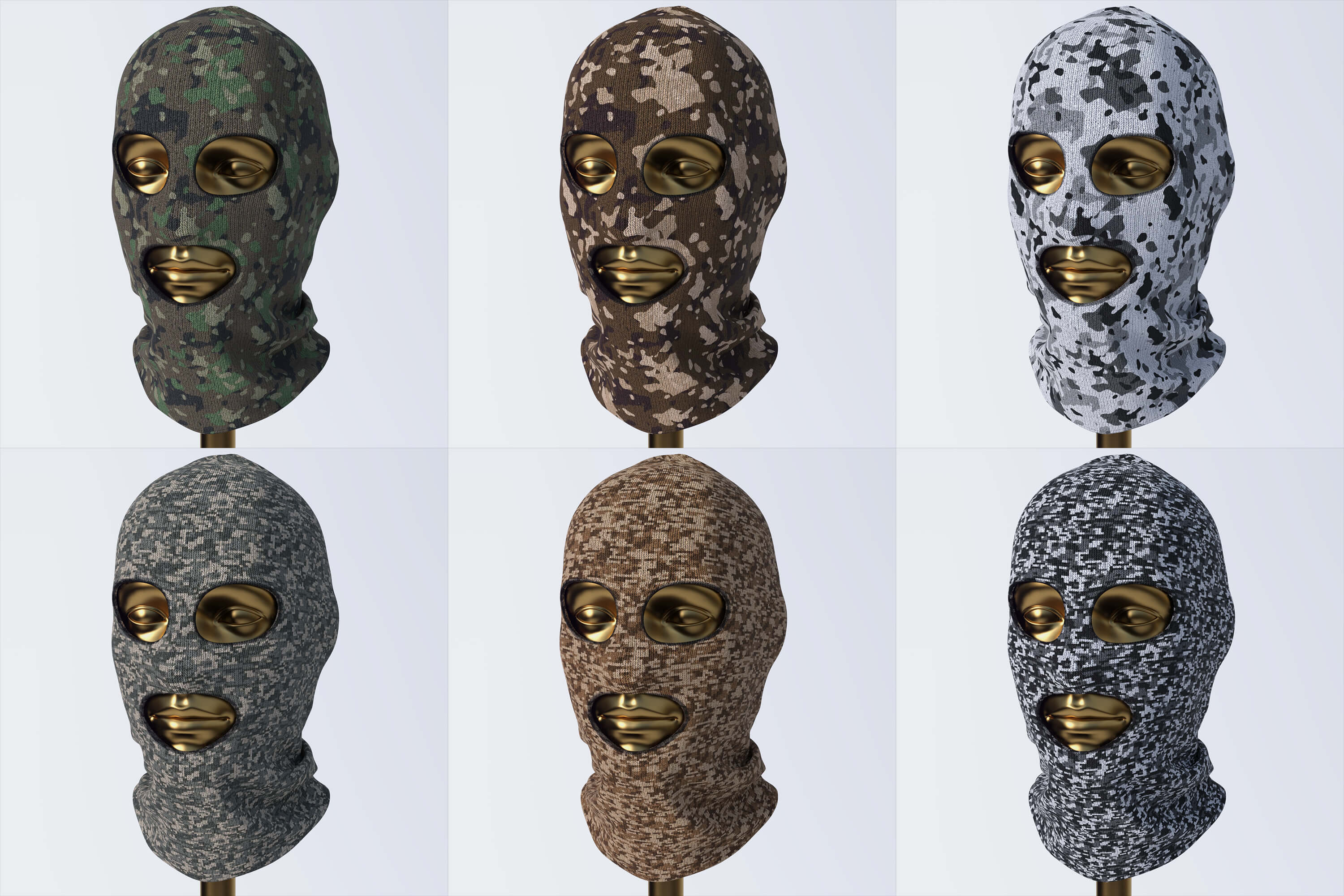 EliteDZ_Balaclava 3 G8M Robber-Style Daz Content