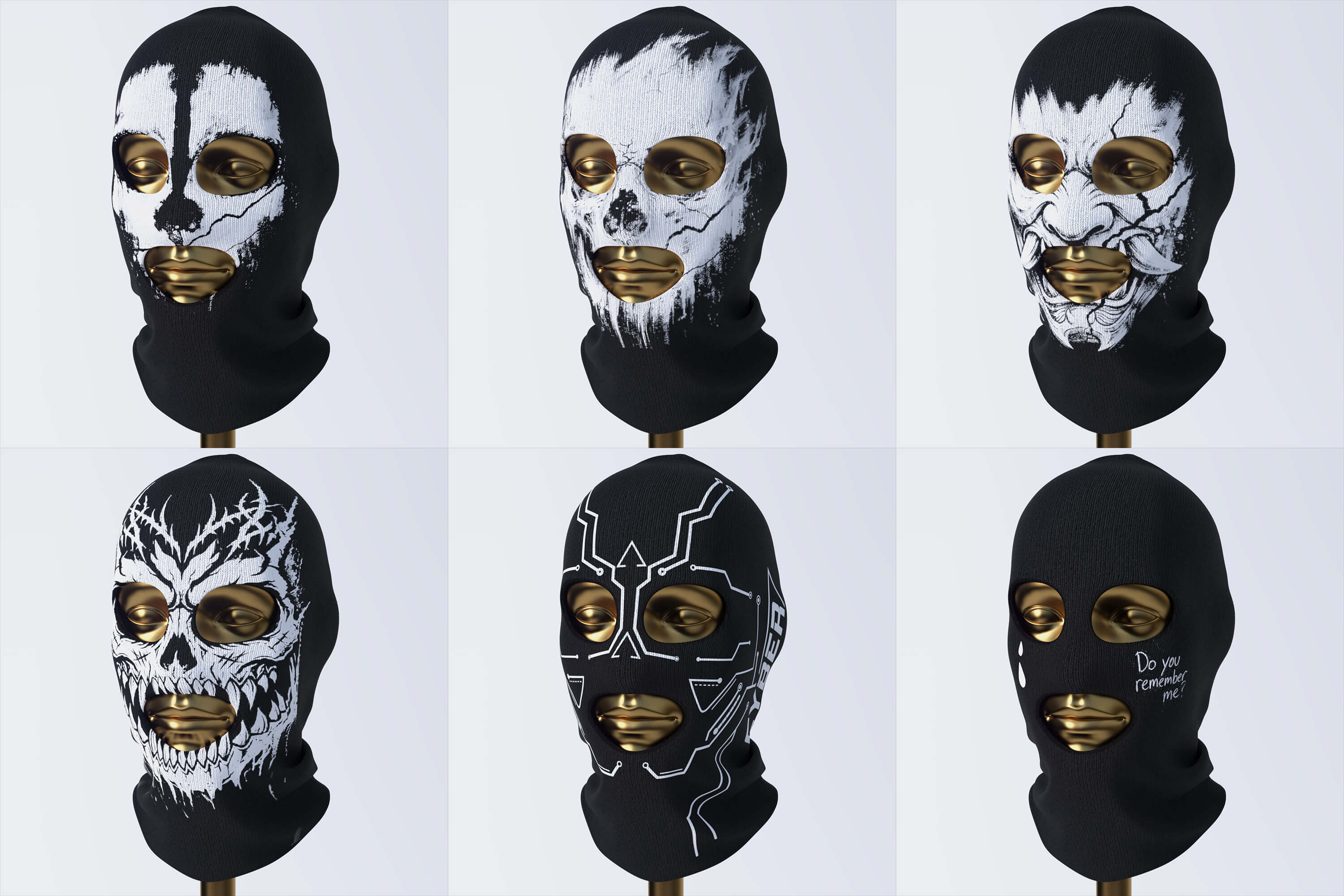 EliteDZ_Balaclava 3 G8M Robber-Style Daz Content