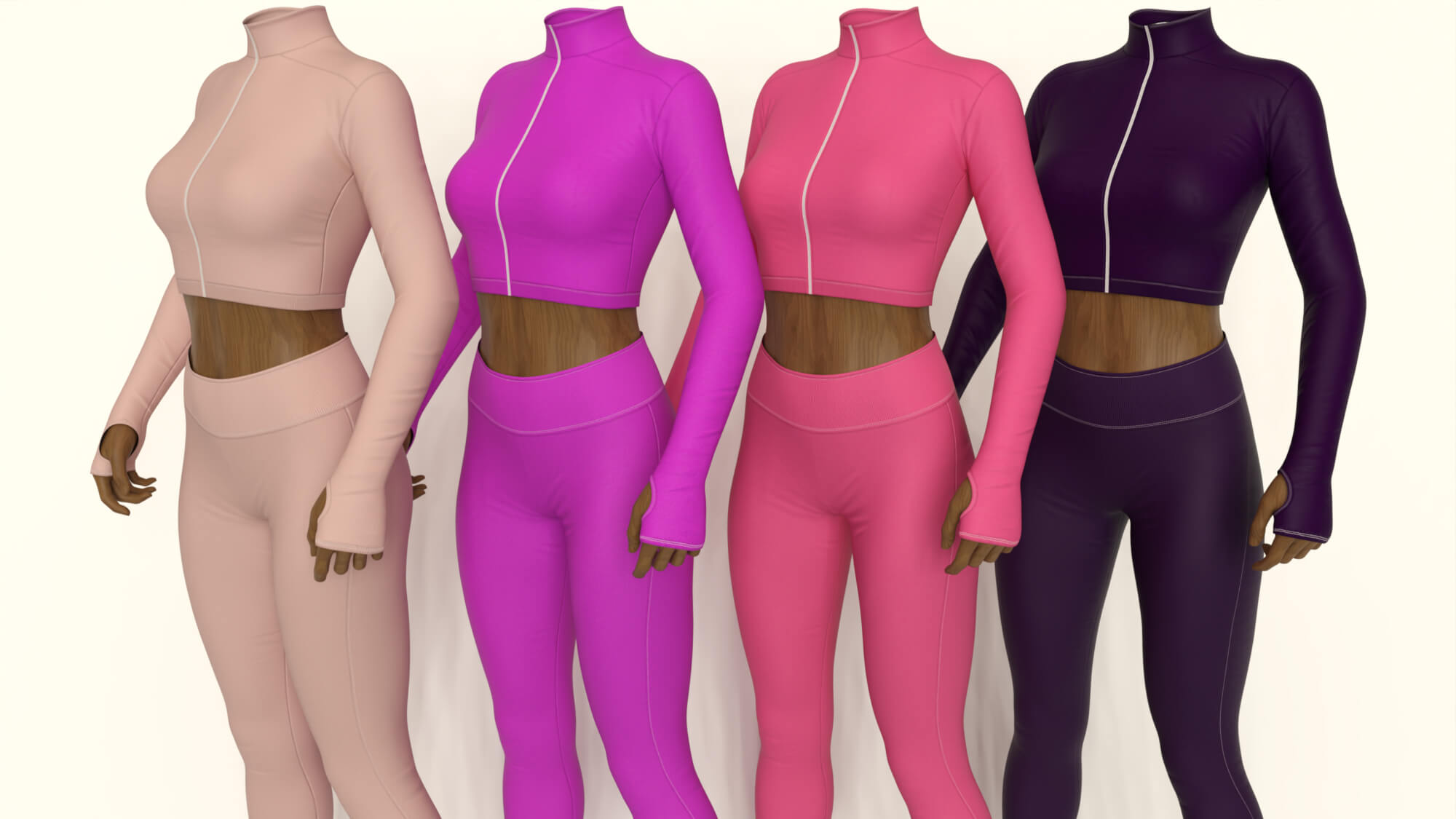 EliteDZ_Cropped Tracksuit G8F Daz Content