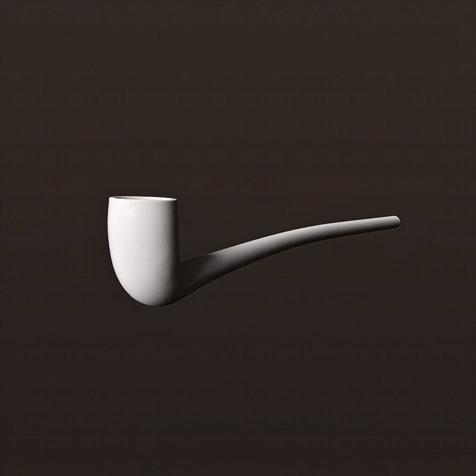 Historical English Clay Smoking Pipe for DAZ Studio 3D Model