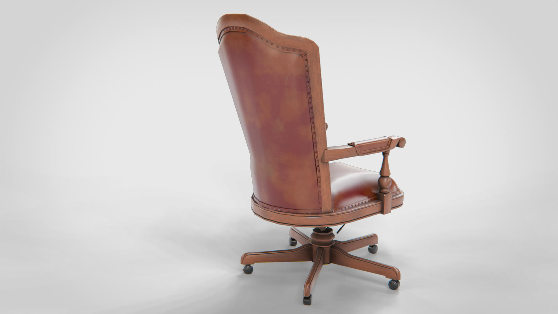 Chesterfield Executive Chair 3D Model