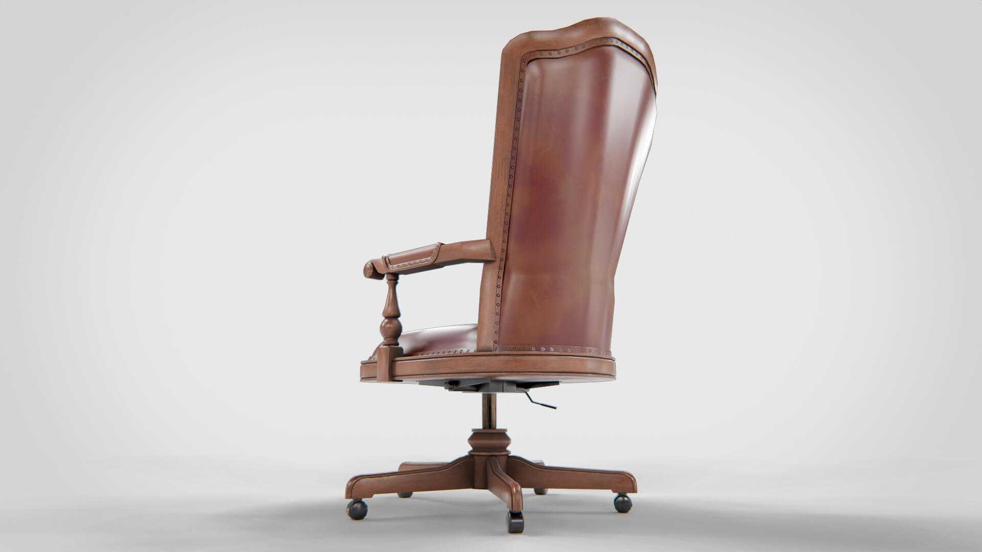 Chesterfield Executive Chair 3D Model