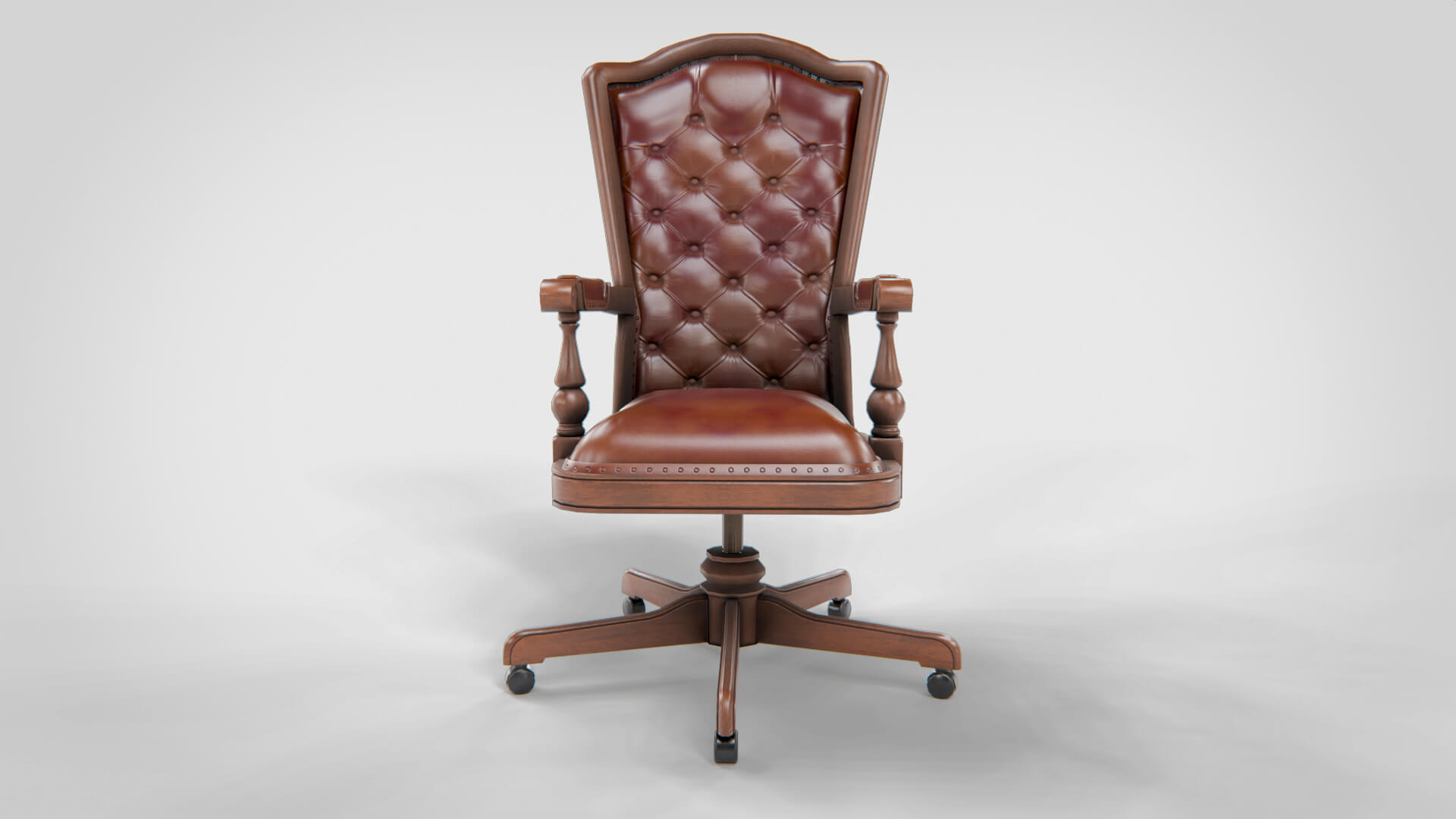 Chesterfield Executive Chair 3D Model
