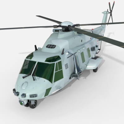 NH90 ASW Lowpoly Game Ready