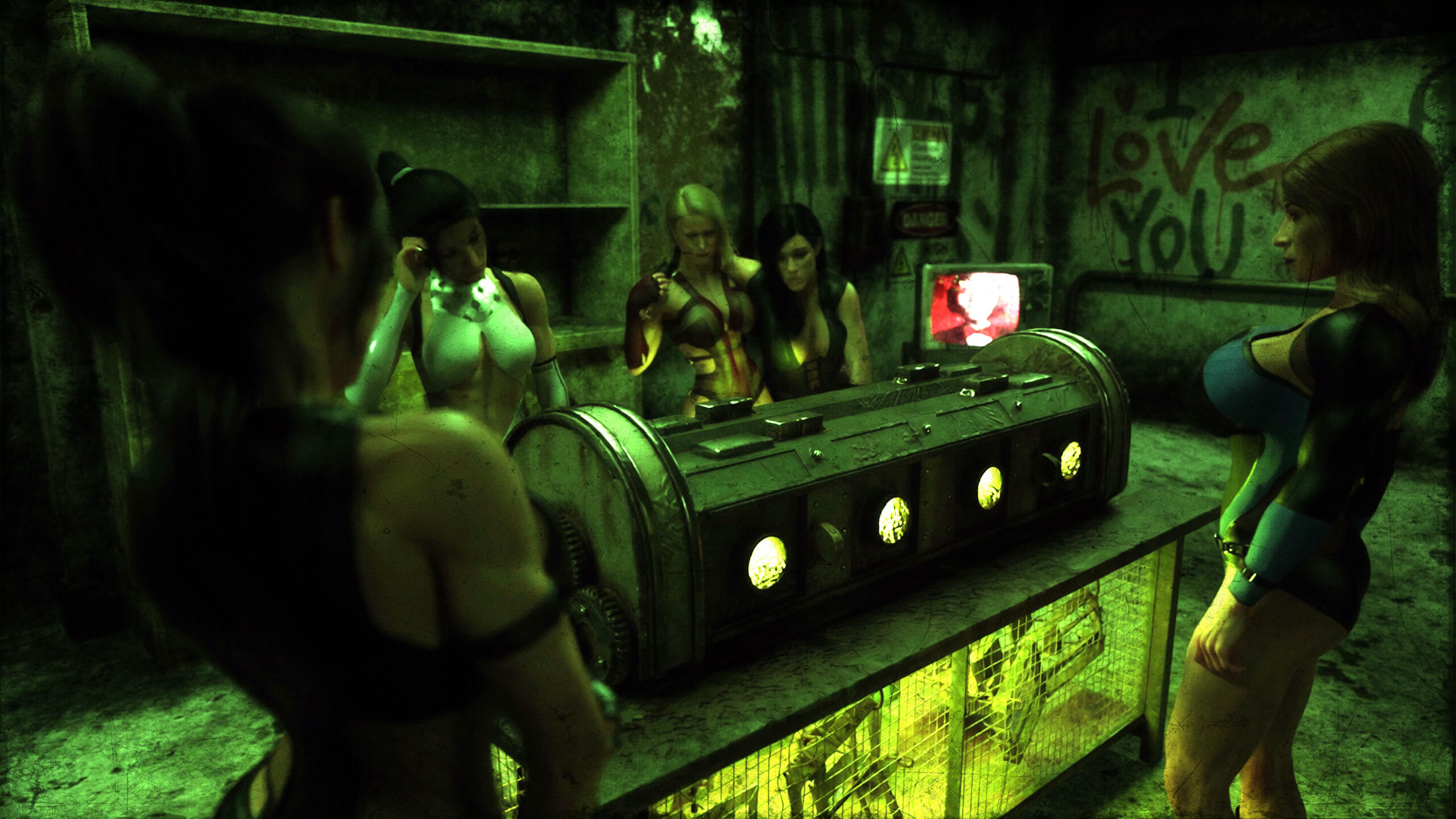 AIRE - SAW 3D Render, Digital Artwork by Evasocold