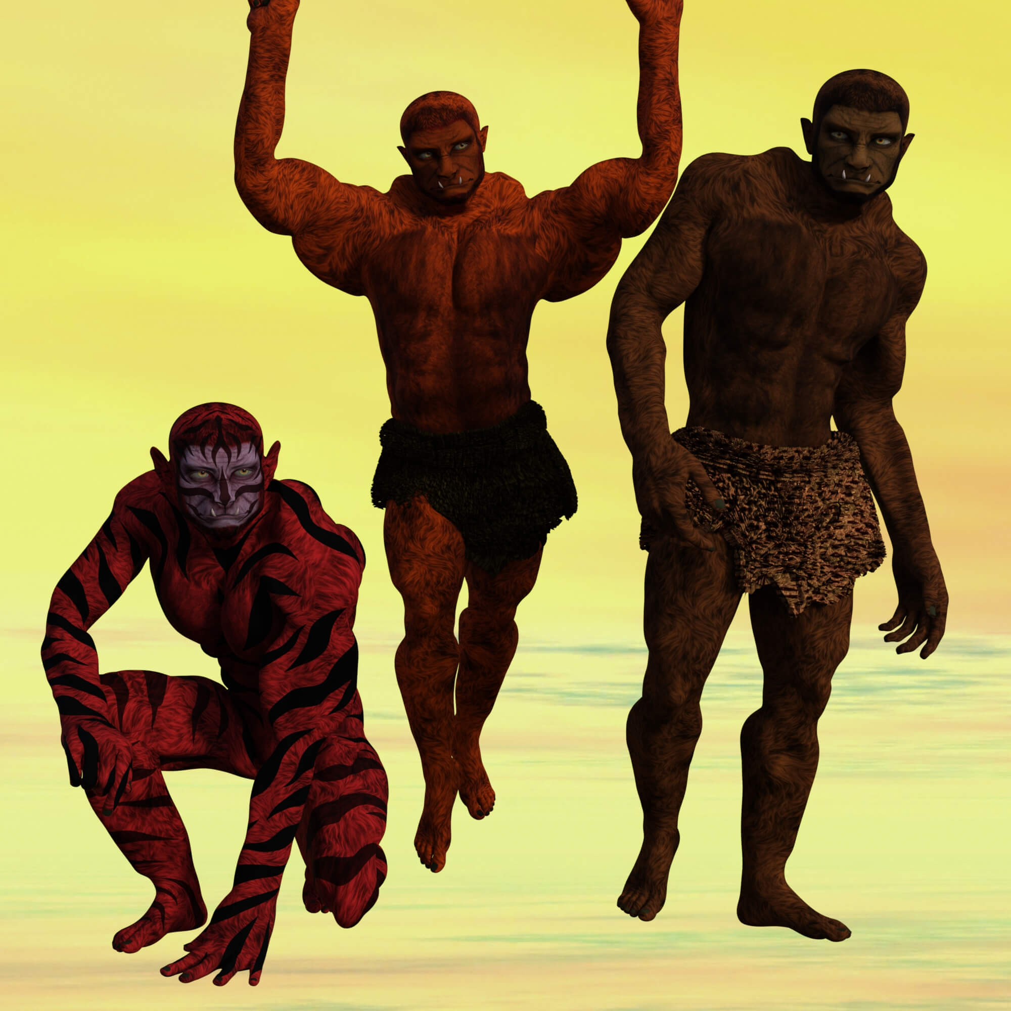 DOB-Beast Breeds - Characters for the Beast Daz Content