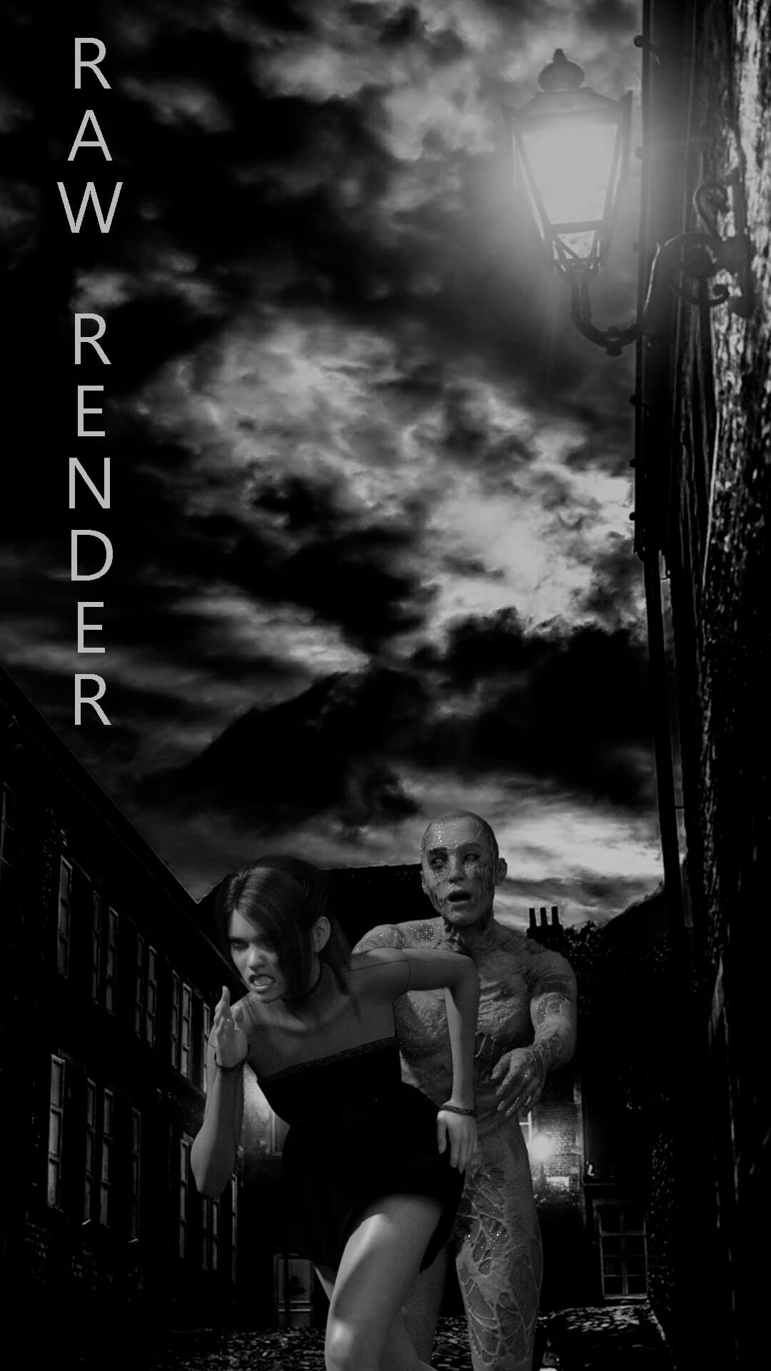 Fear in Brussels 3D Render, Digital Artwork by Facesart