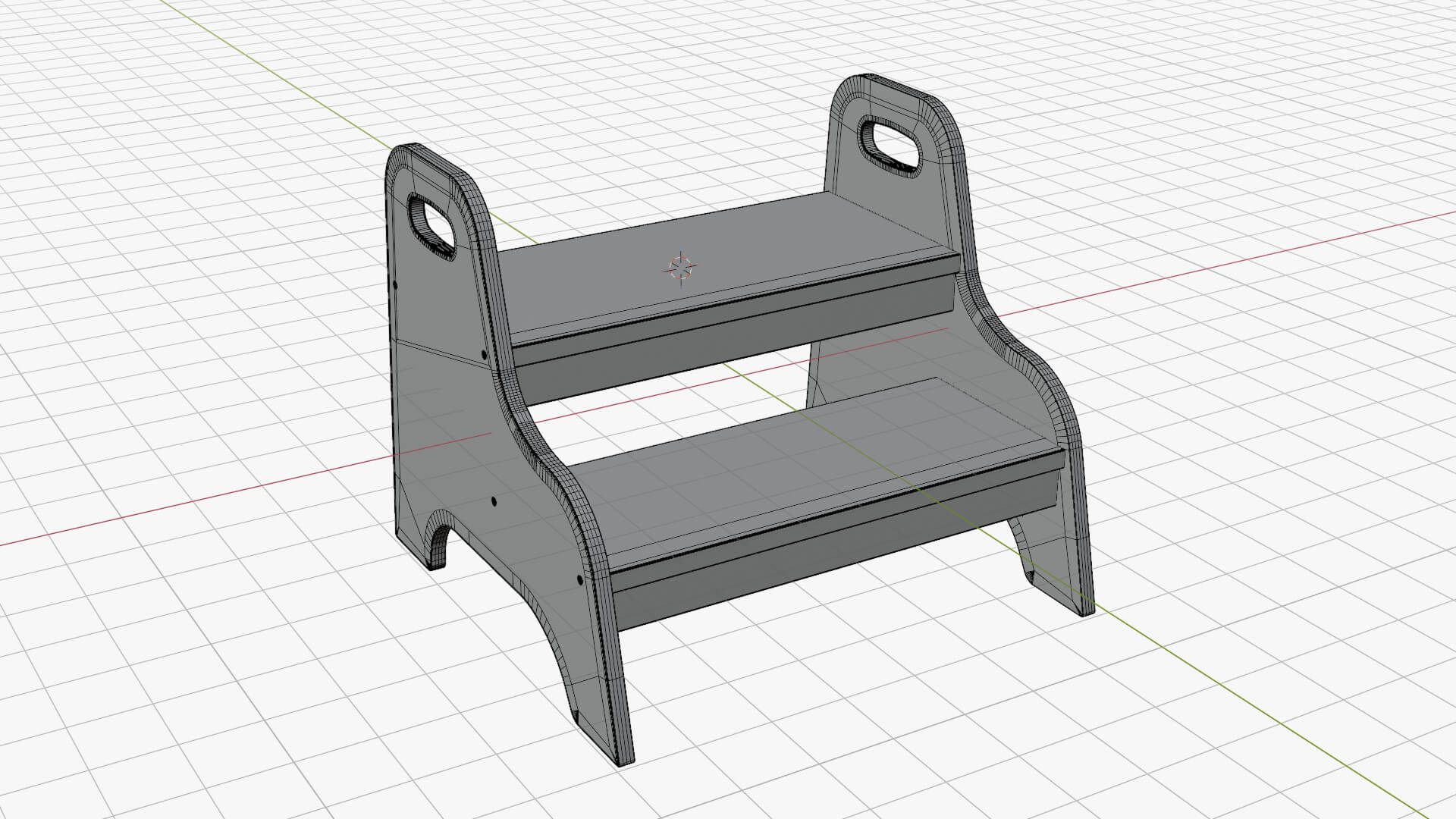 Learning Tower Toddler Step Stool 3D Model
