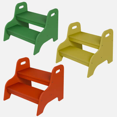 Learning Tower Toddler Step Stool 3D Model