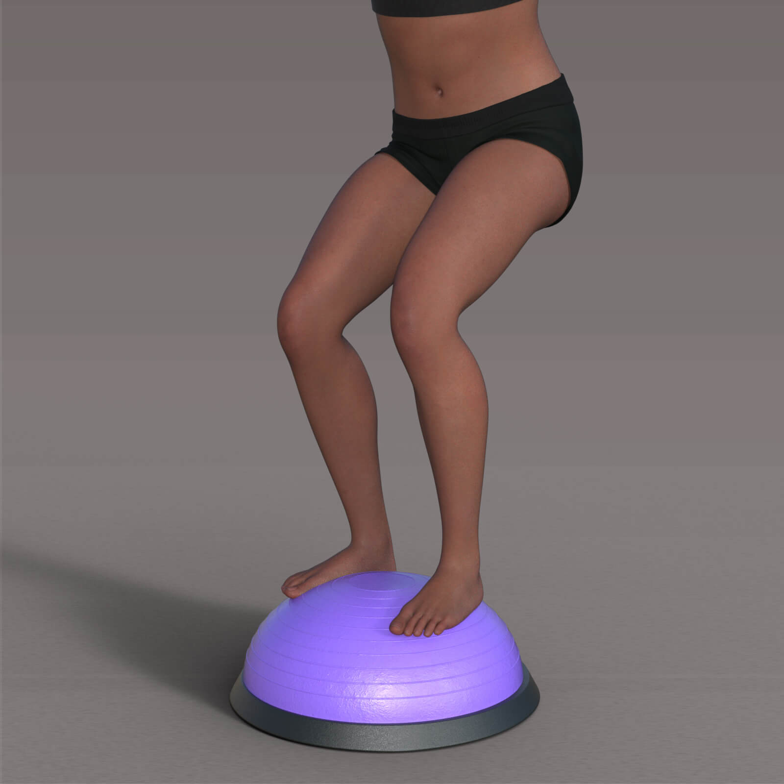 Balance Trainer Half Dome for DAZ Studio Daz Content